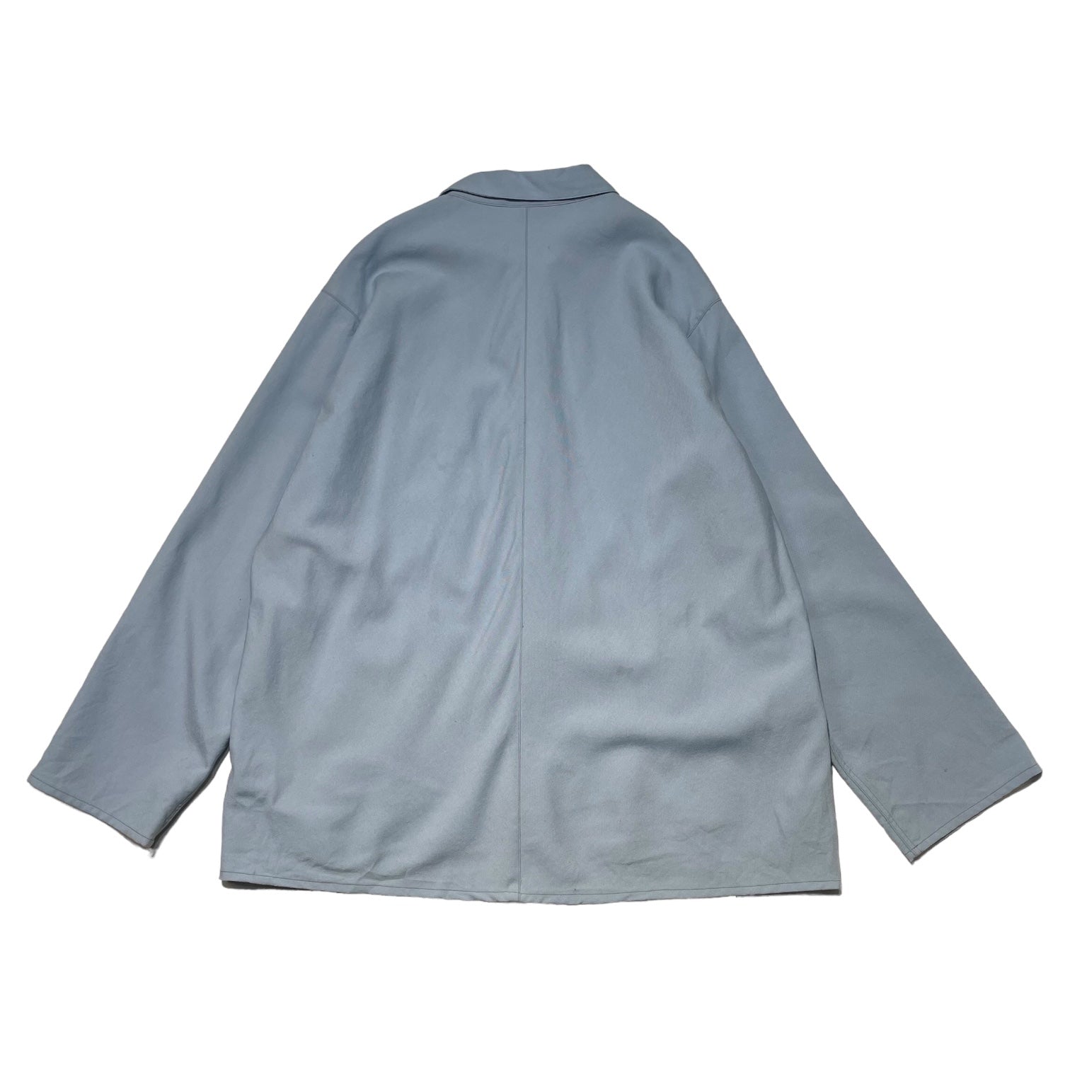 RAKINES(ラキネス) 21SS French China Blouson フレンチ チャイナ シャツ ブルゾン 05A21HN054B  2(M程度) スカイブルー 長袖 シャツ ワーク