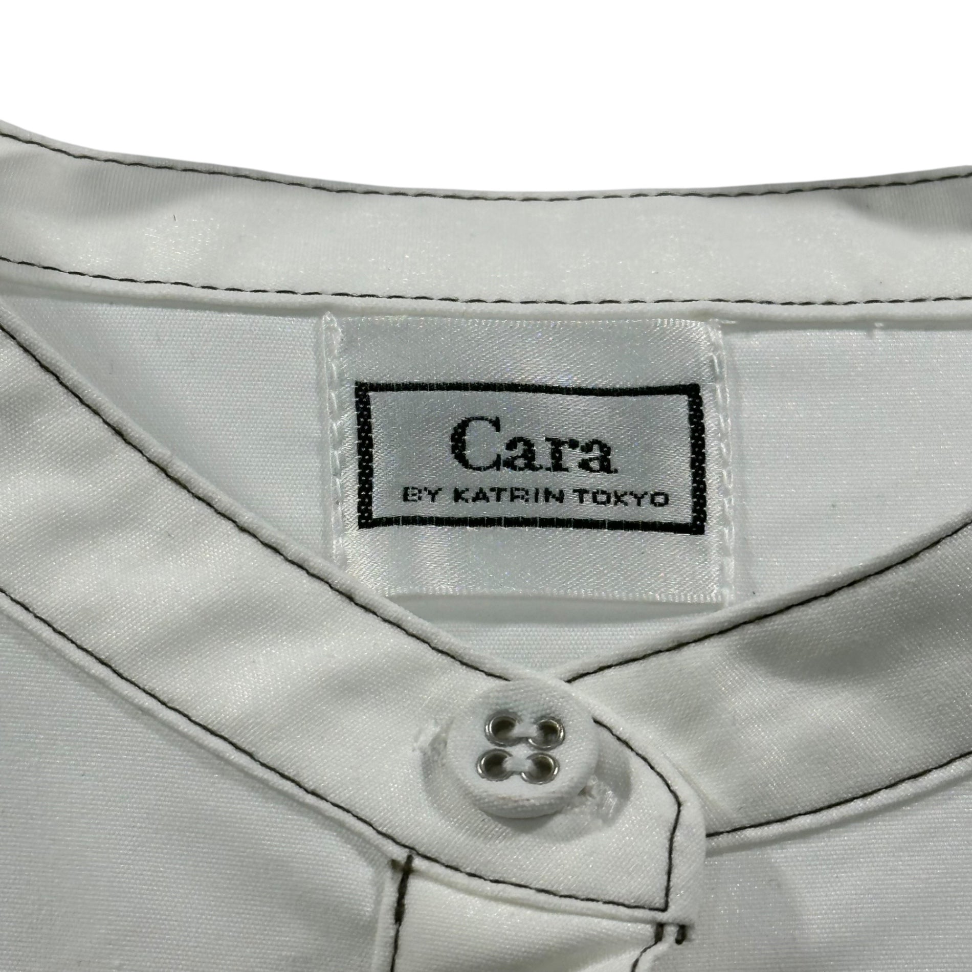 cara by katrin tokyo(カラ カトリーン トーキョー) L/S Button-Up Dress 長袖 ボタン ワンピース  KA22SO060 FREE ホワイト