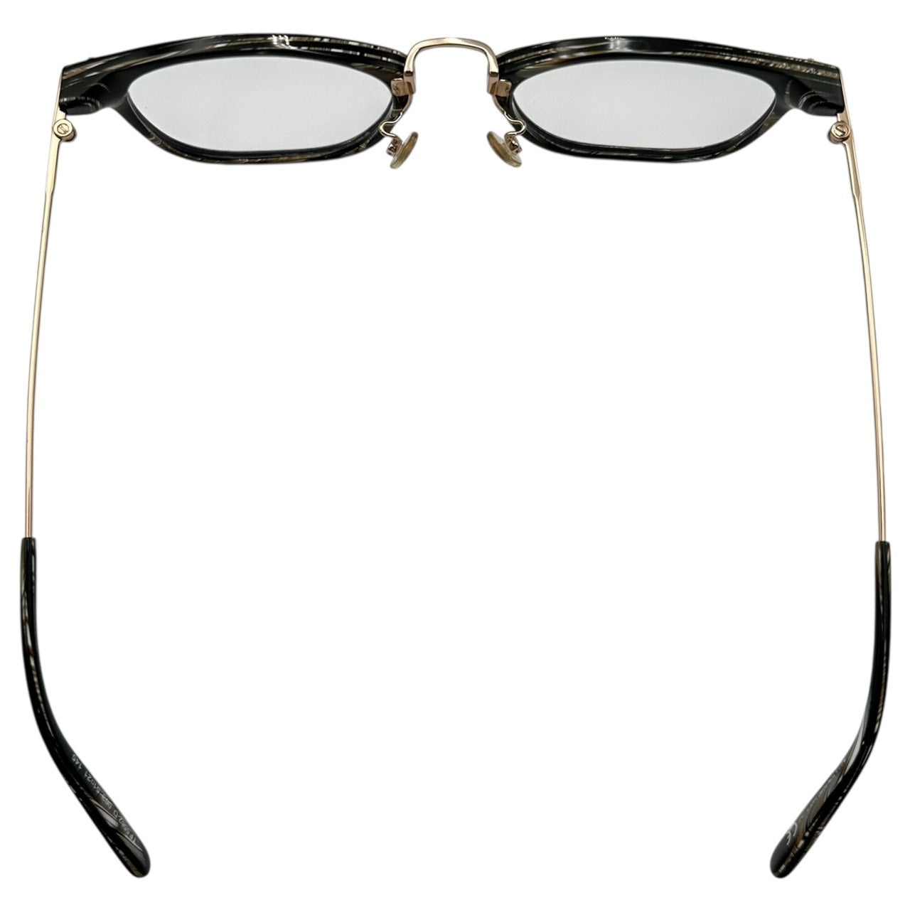 TOM FORD(トムフォード) wellington shape sunglasses ウエリントン シェイプ サングラス クリアレンズ TF5562-D 51□21-145 ブラウン×ブラック×ゴールド メガネ 眼鏡