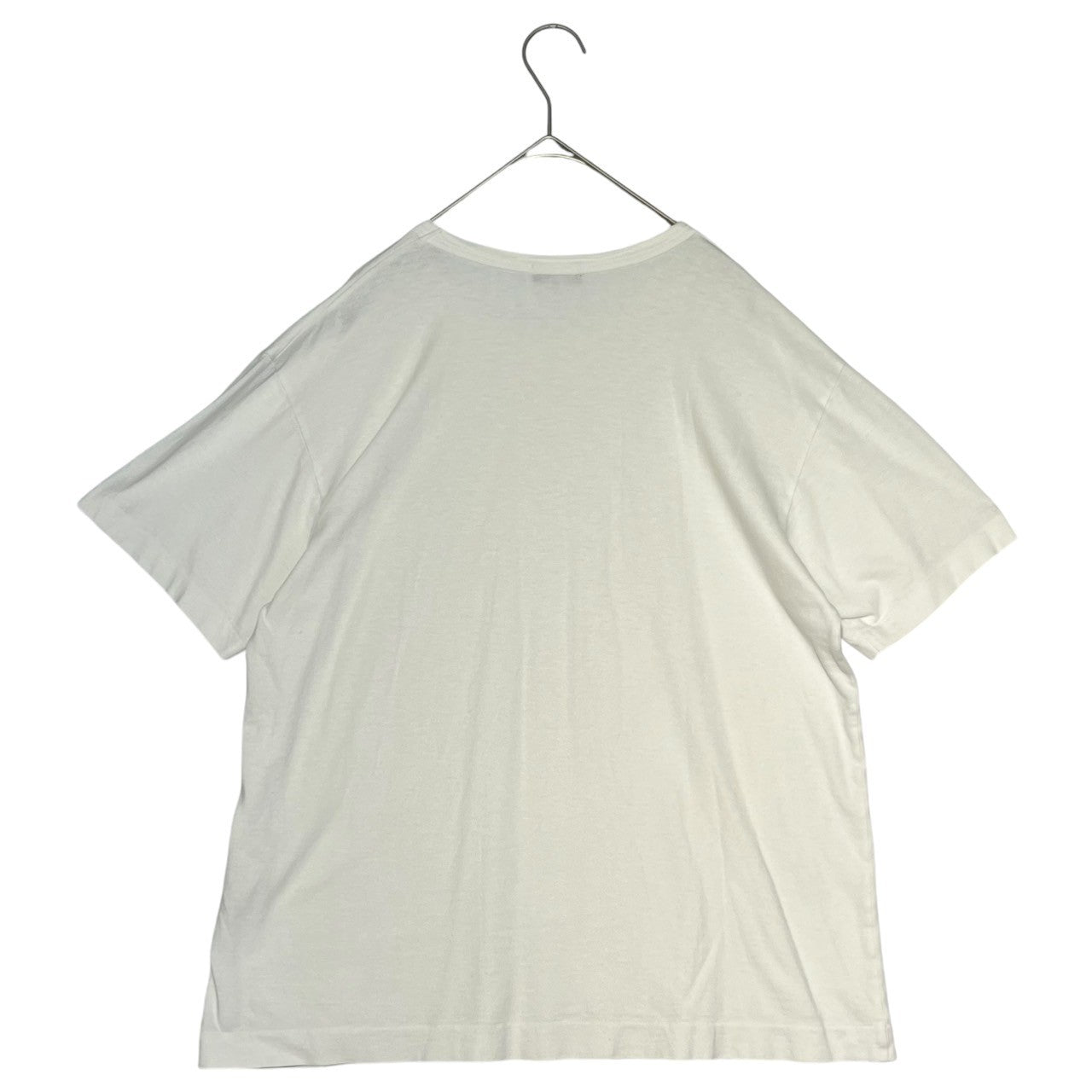 COMME des GARCONS HOMME PLUS(コムデギャルソンオムプリュス) 99SS Chest logo crew neck T-shirt 胸ロゴ クルーネック Tシャツ 90年代 PT-100550 FREE ホワイト AD1998