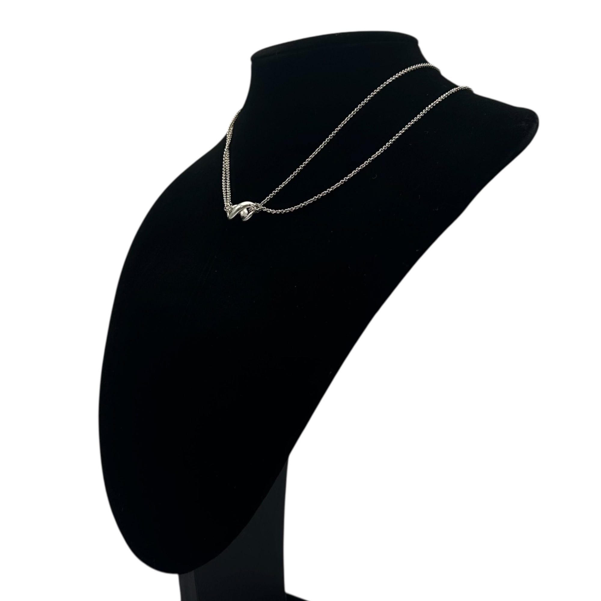 TIFFANY & CO.(ティファニー) Infinity W Chain Necklace