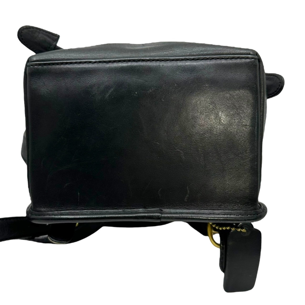 COACH(コーチ) OLD COACH leather mini rucksack レザー ミニ リュック 101-78 ブラック