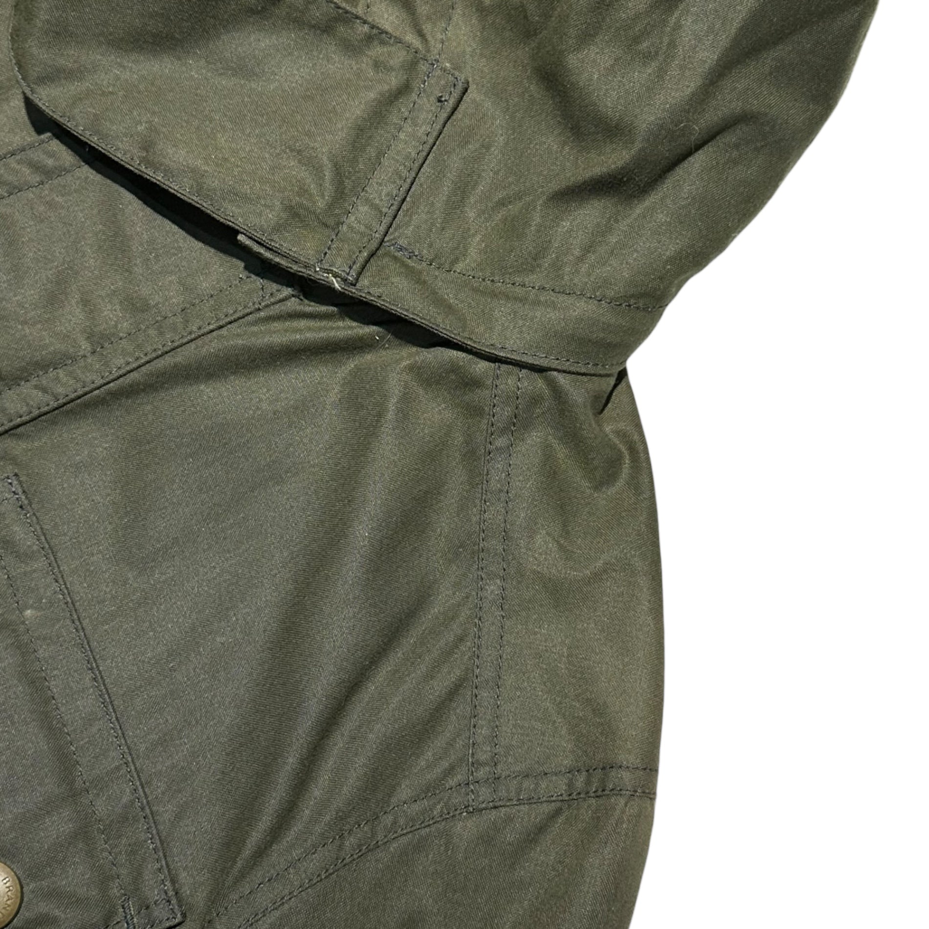 WTAPS(ダブルタップス) 14AW The British Millerain OILED JK オイルド ジャケット 142GWDT-JKM07 1 オリーブ フーデッド ミリタリー