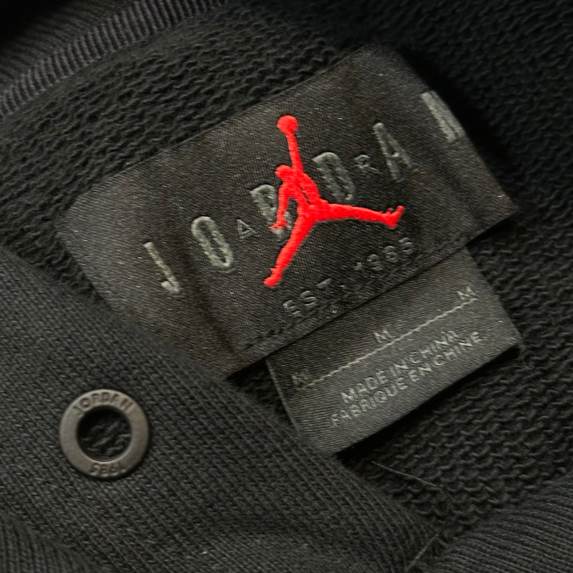 NIKE×Fragment Design×Travis Scott(ナイキ×フラグメントデザイン×トラヴィススコット) Apparel Collection Hoodie "Black" プルオーバー フーディ DJ0615-010 M ブラック JORDAN パーカー