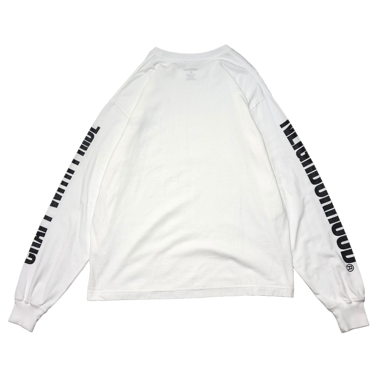 NEIGHBORHOOD(ネイバーフッド) CRAFT WITH PRIDE PRINT LONG SLEEVE TEE ロンT 袖プリント SIZE  S