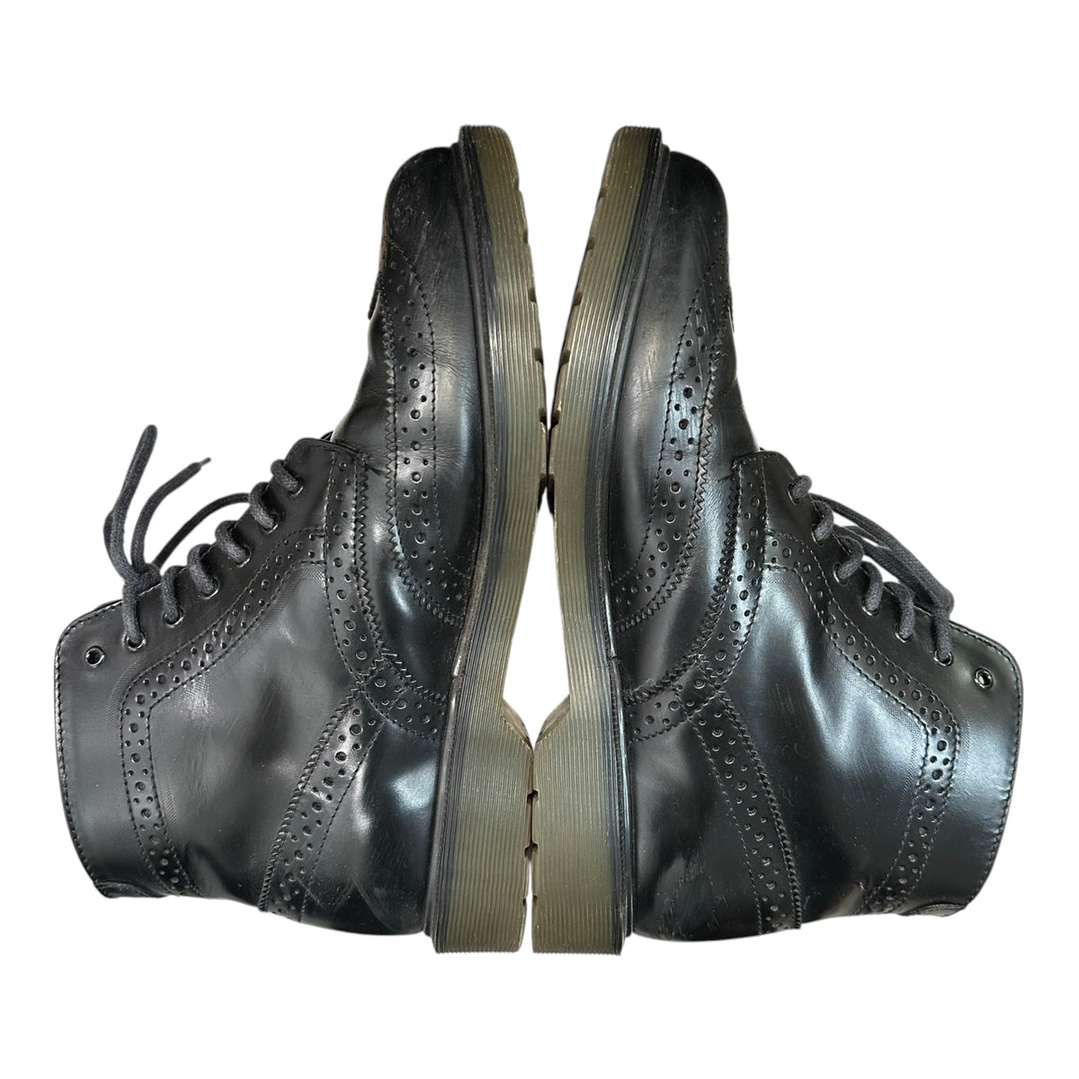 DR.MARTENS(ドクターマーチン) England made Wingtip Boots イングランド製 ウィングチップ 7ホール ブーツ 9582 UK 8(27.0cm程度) ブラック