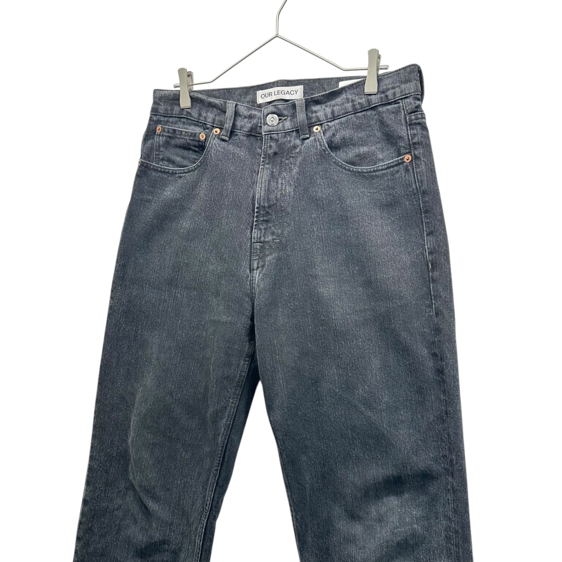 OUR LEGACY(アワーレガシー) 24AW Third Cut “Real Black Chain Twill
