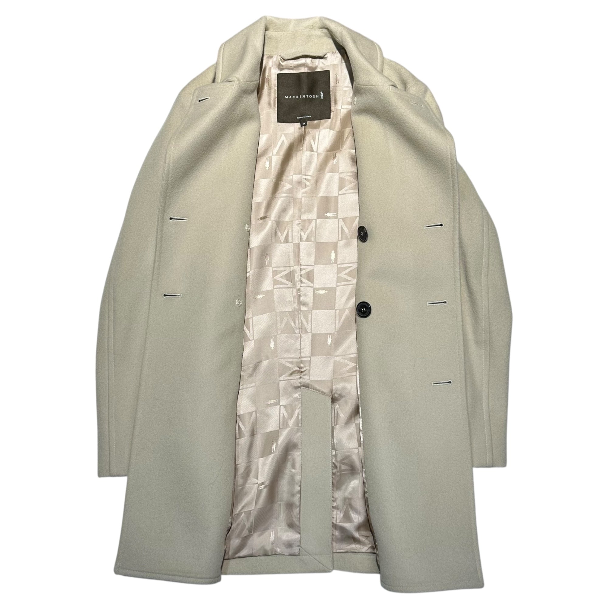 MACKINTOSH(マッキントッシュ) Melton Double Half Coat メルトン ダブル ハーフ コート 38(M程度) アイボリー