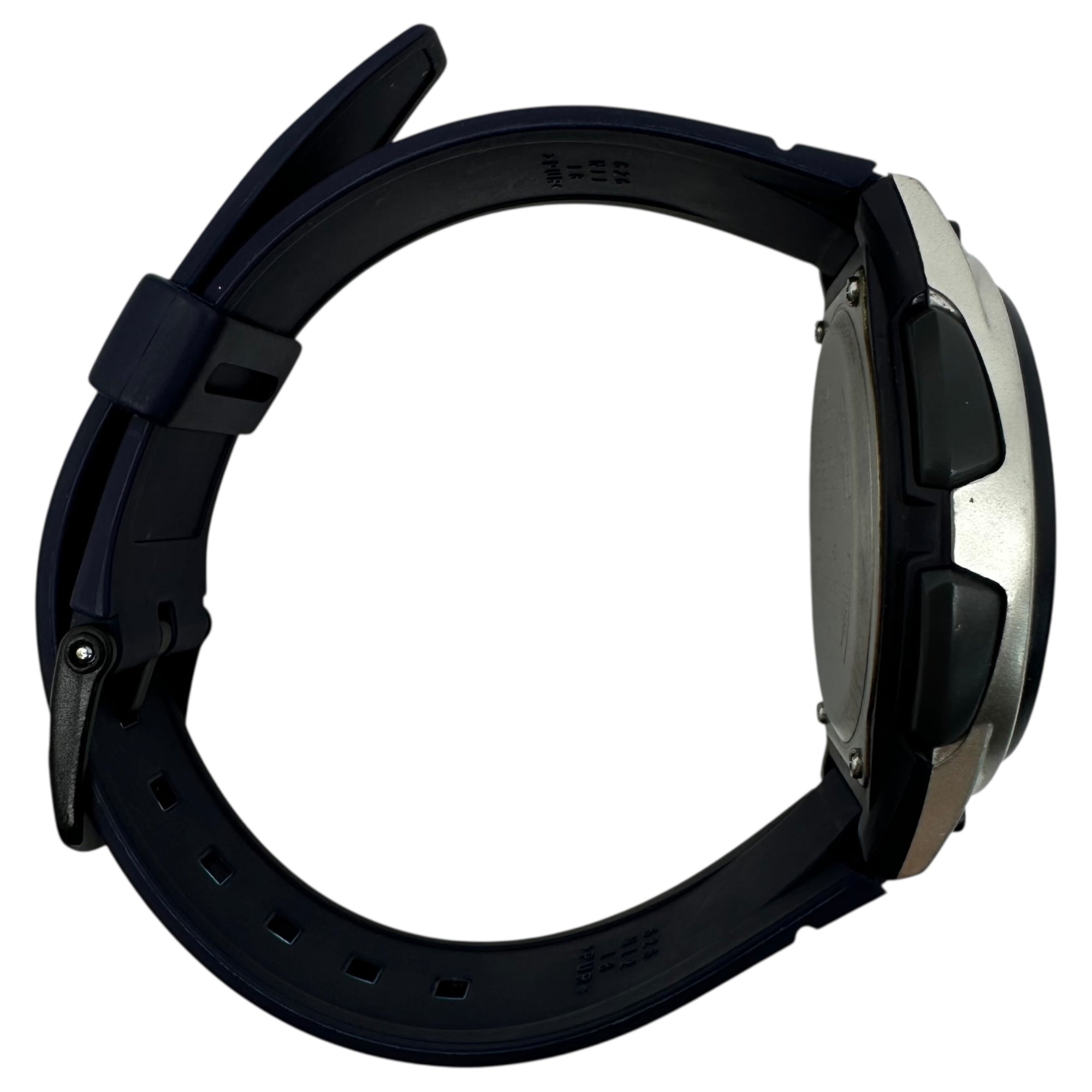 CASIO(カシオ) フィッシングギア アナデジ タイドグラフ 腕時計 AW-82 シルバー×ネイビー デジタル