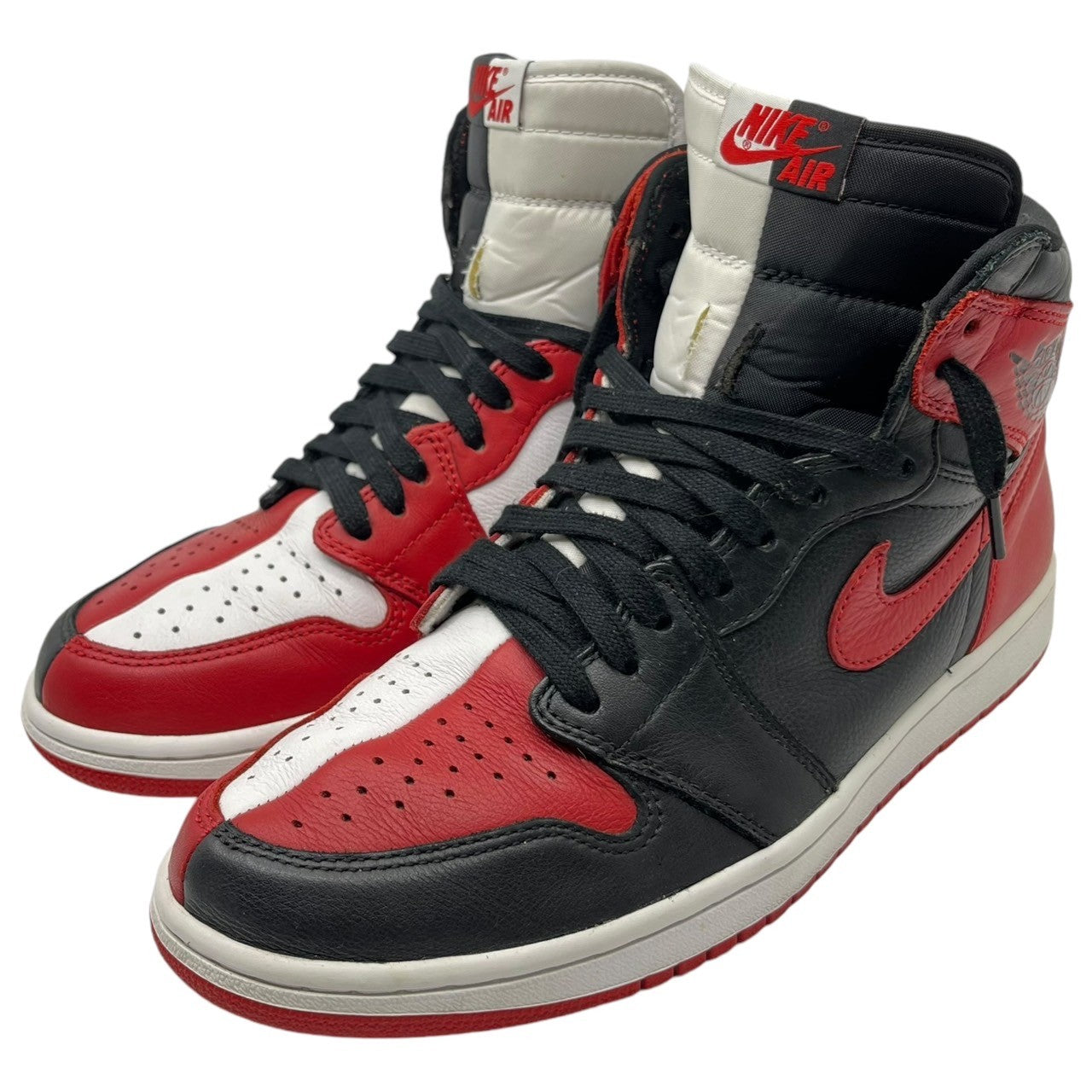 NIKE(ナイキ) AIR JORDAN 1 RETRO HIGH OG HOMAGE TO HOME エア ジョーダン 1 レトロ ハイ 861428-061 28cm ブラック×レッド×ホワイト ハイカット スニーカー NRG