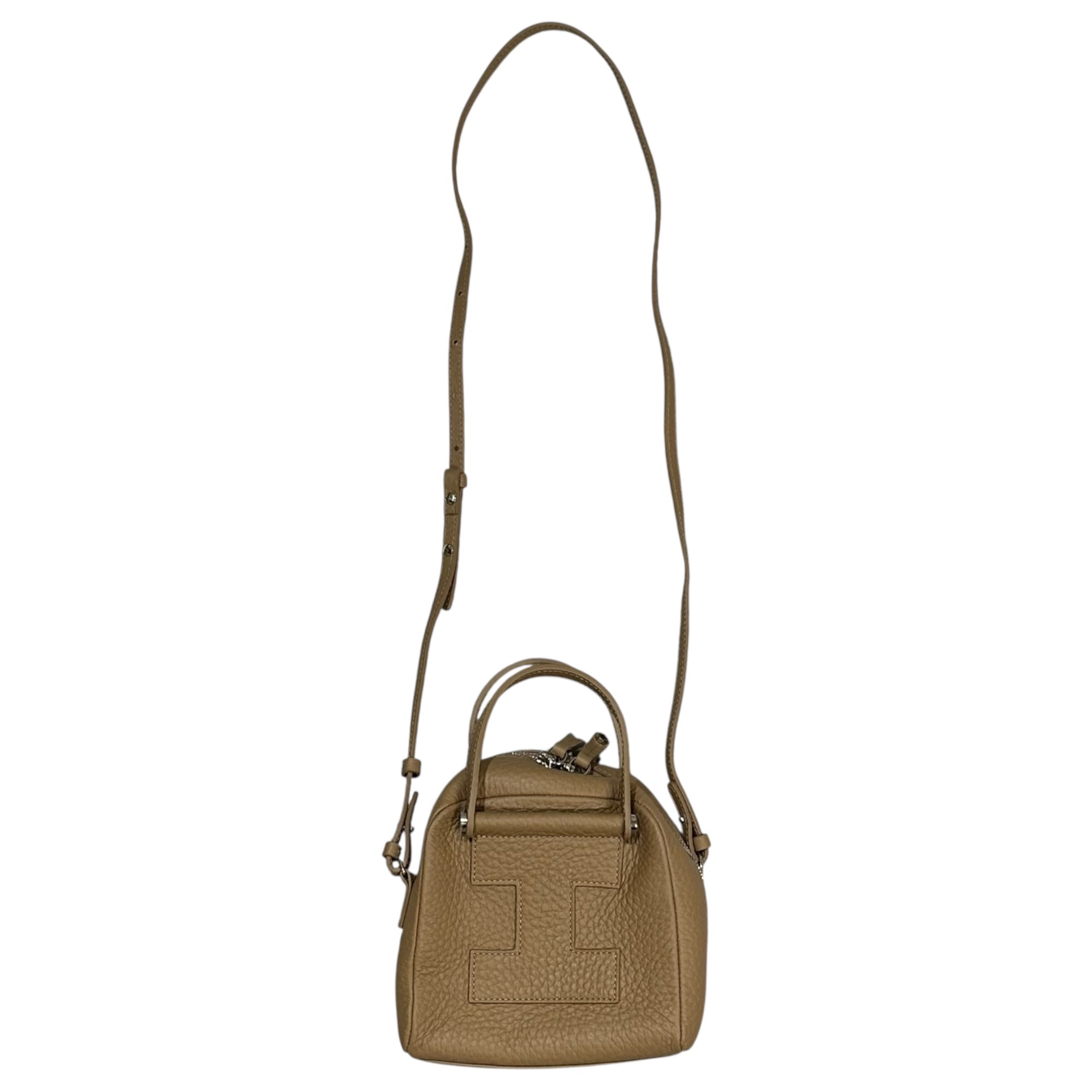 IACUCCI(イアクッチ) 「CUPOLA」 ALCE Leather 2-Way Shoulder Bag クーポラ アルチェ レザー 2ウェイ ショルダー バッグ IAC1042412A0001 FREE キャメルブラウン