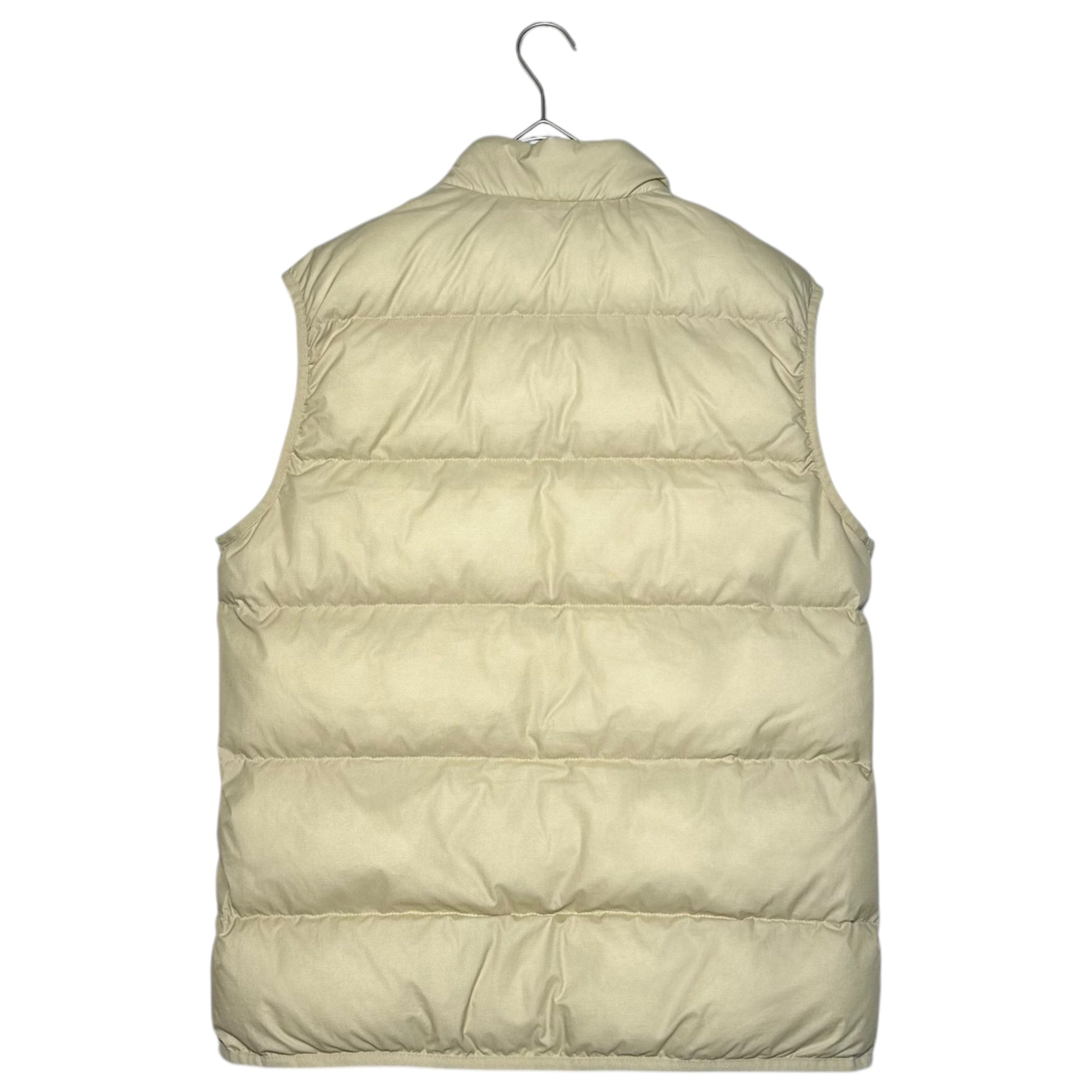 FRED PERRY(フレッドペリー) 24AW INSULATED GILET インシュレーテッド ジレ J8522 M ベージュ ロゴ 中綿 ベスト ナイロン 参考定価27,500円