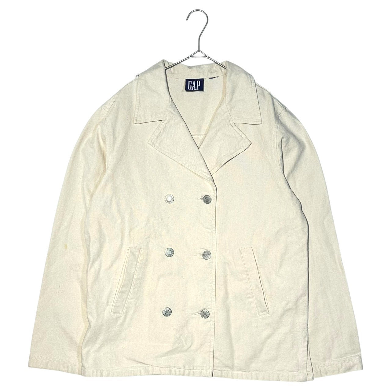 OLD GAP(オールド ギャップ) Cotton Canvas Double Jacket コットン キャンバス ダブル ジャケット オフホワイト