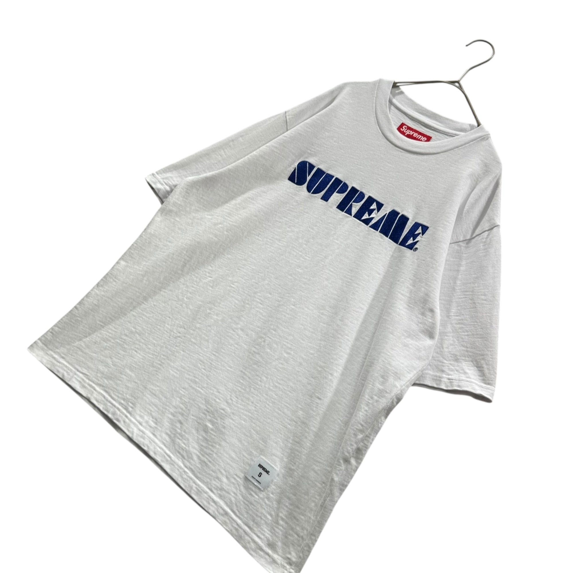 SUPREME(シュプリーム) 2023AW Gotham Tee ゴッサム Tシャツ S ホワイト ロゴ