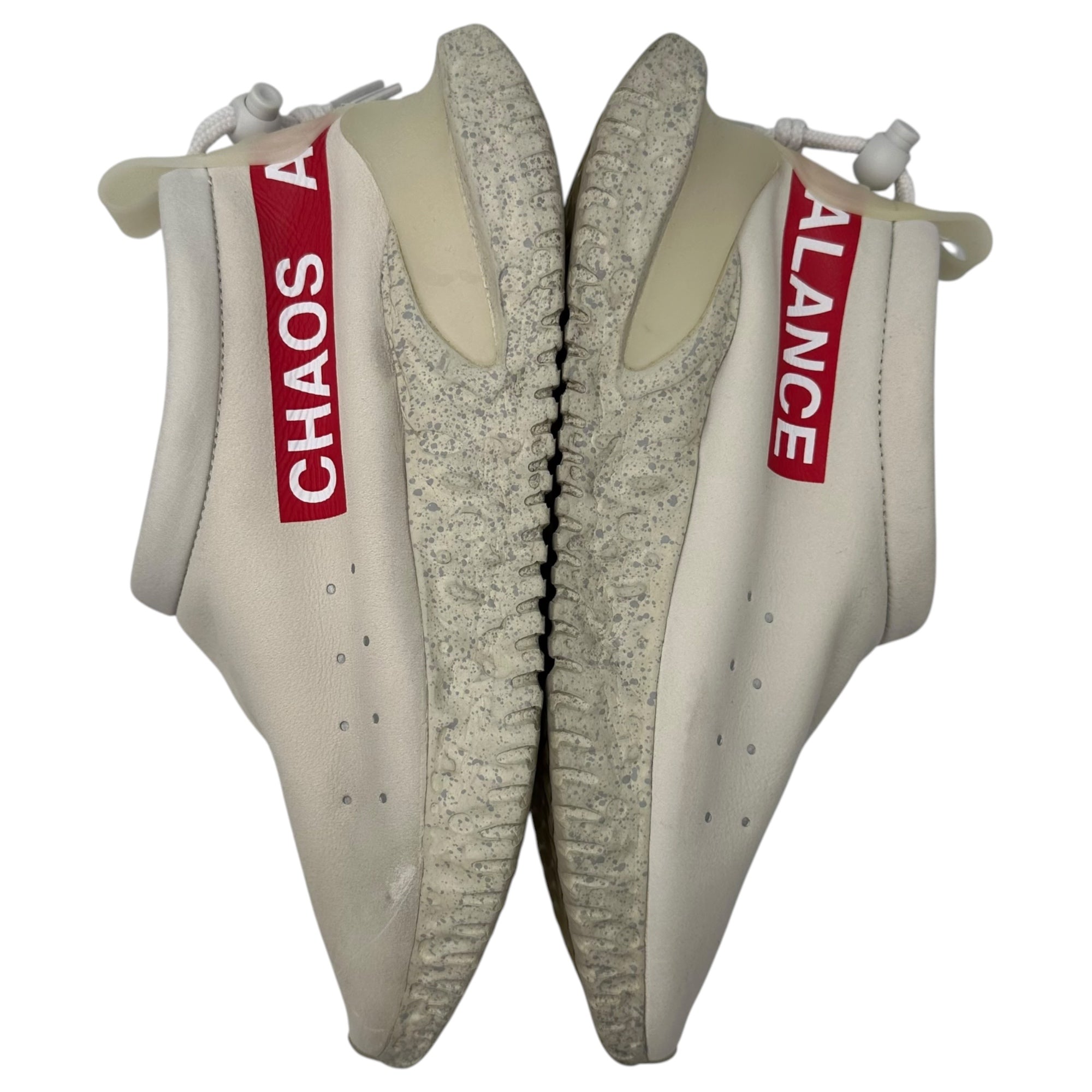 NIKE×UNDERCOVER(ナイキ×アンダーカバー) Moc Flow "Light Bone" モック フロー ライトボーン DV5593-001 26.5cm アイボリー×レッド スニーカー