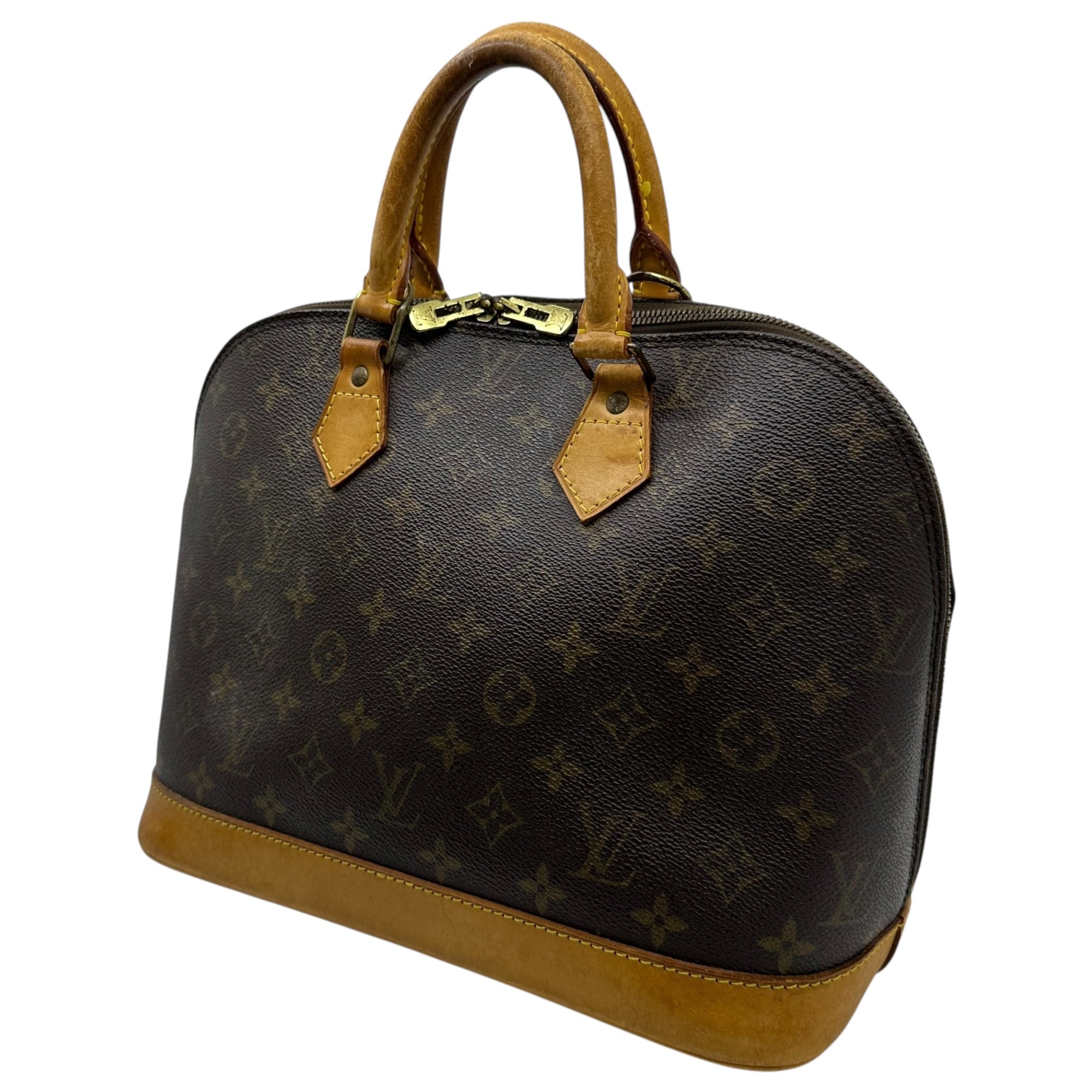 LOUIS VUITTON(ルイヴィトン) Alma old monogram hand bag Alma 旧型 モノグラム ハンド バッグ 型番：M51130 製造番号：VI0997 ブラウン