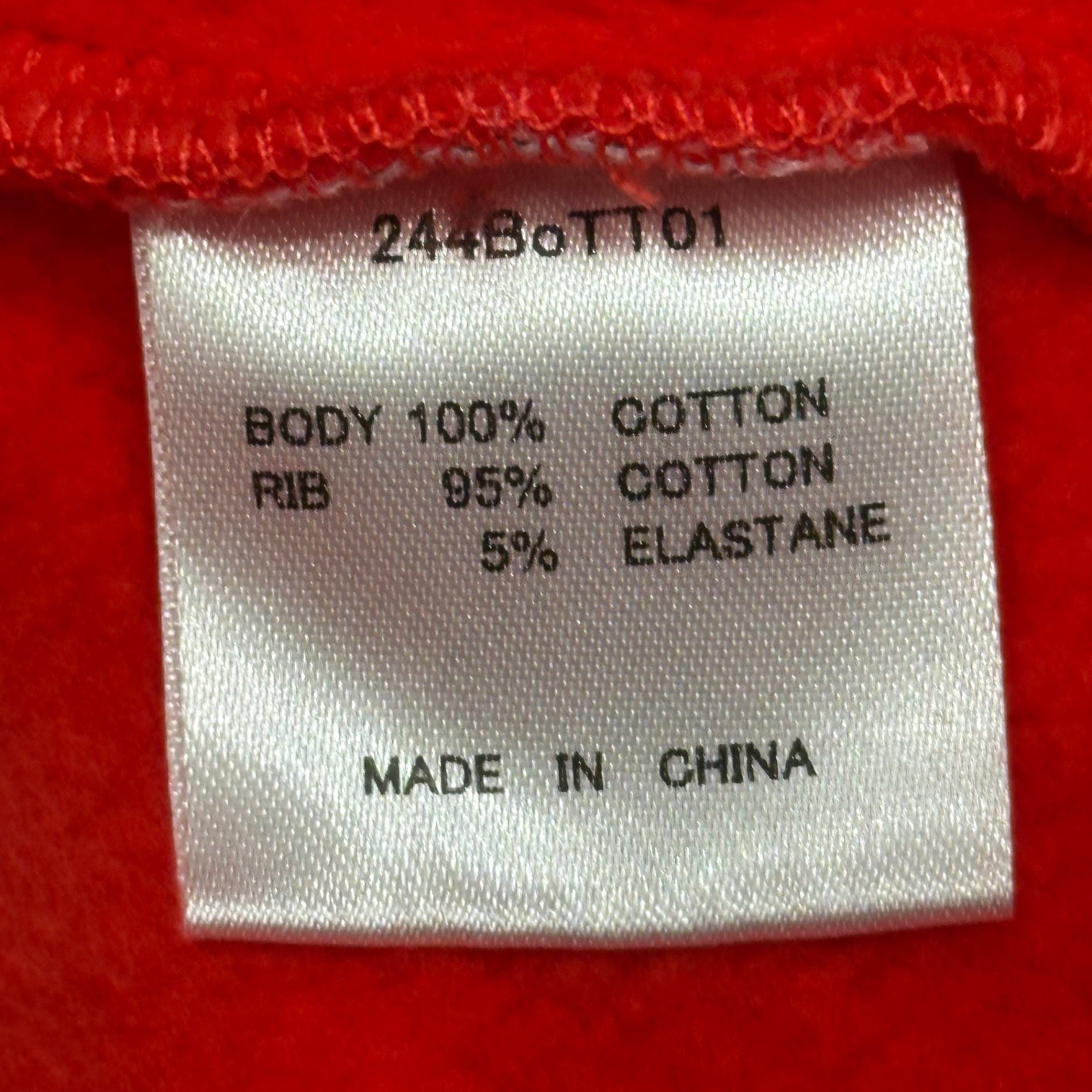 BoTT(ボット) 24AW OG Logo Hoodie "Red" ロゴ フーディ 244BoTT01 L レッド プルオーバー パーカー