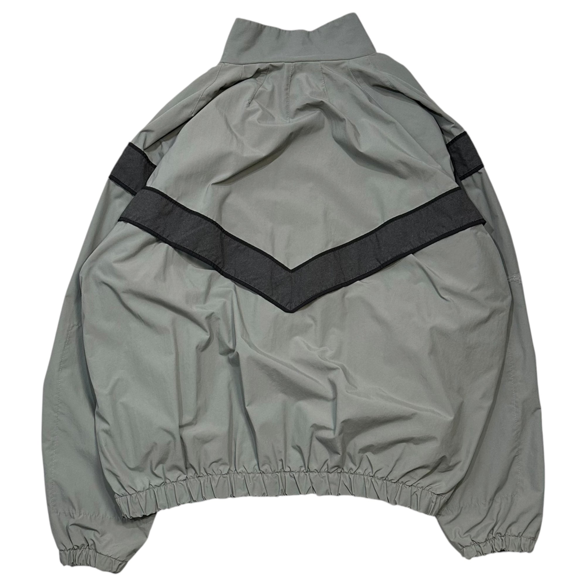 US ARMY(アメリカ軍) 1999's PHYSICAL FITNESS UNIFORM JACKET ナイロン トレーニング ジャケット 8415-01-465-4811 LARGE/REGULAR グレー 90年代 90's IPFU トラック ミリタリー
