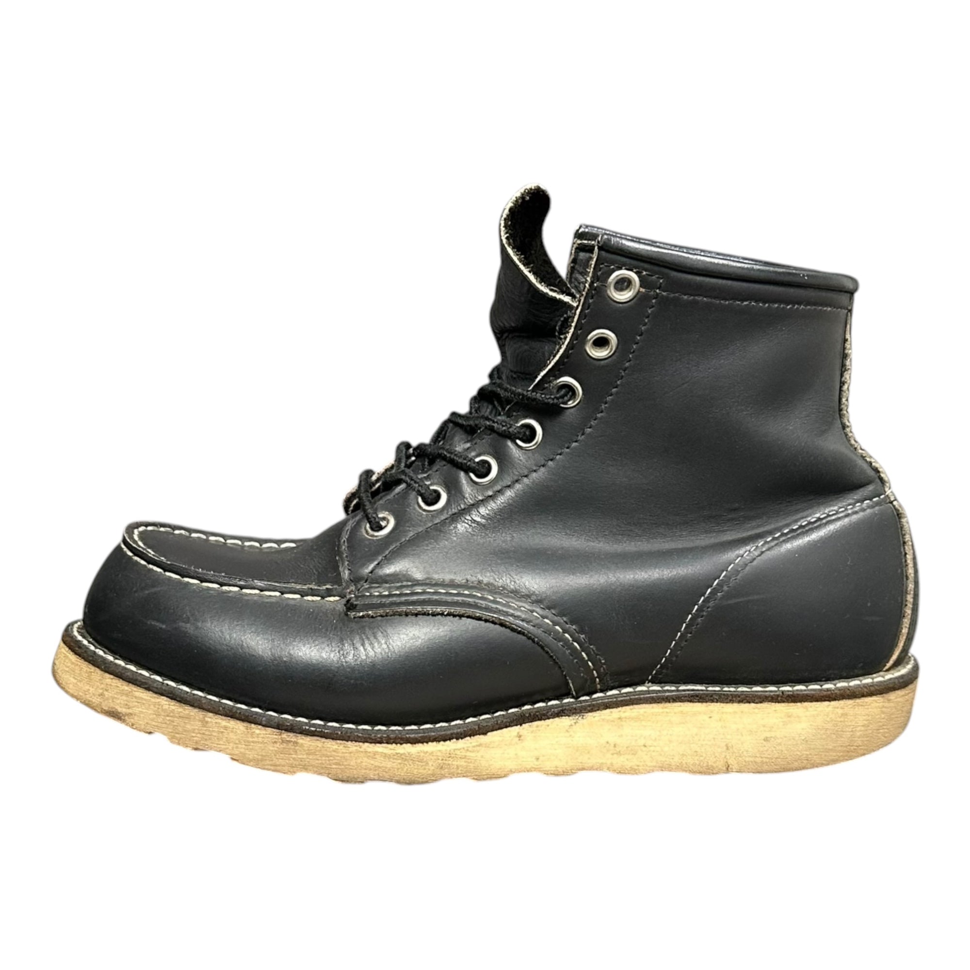 REDWING(レッドウィング) 1996～2003's USA made 6-inch Classic Moc 6インチ クラシック モック 8179 7(25cm程度) ブラック 90年代～ 90's~00's 刺繍羽根タグ ワークブーツ