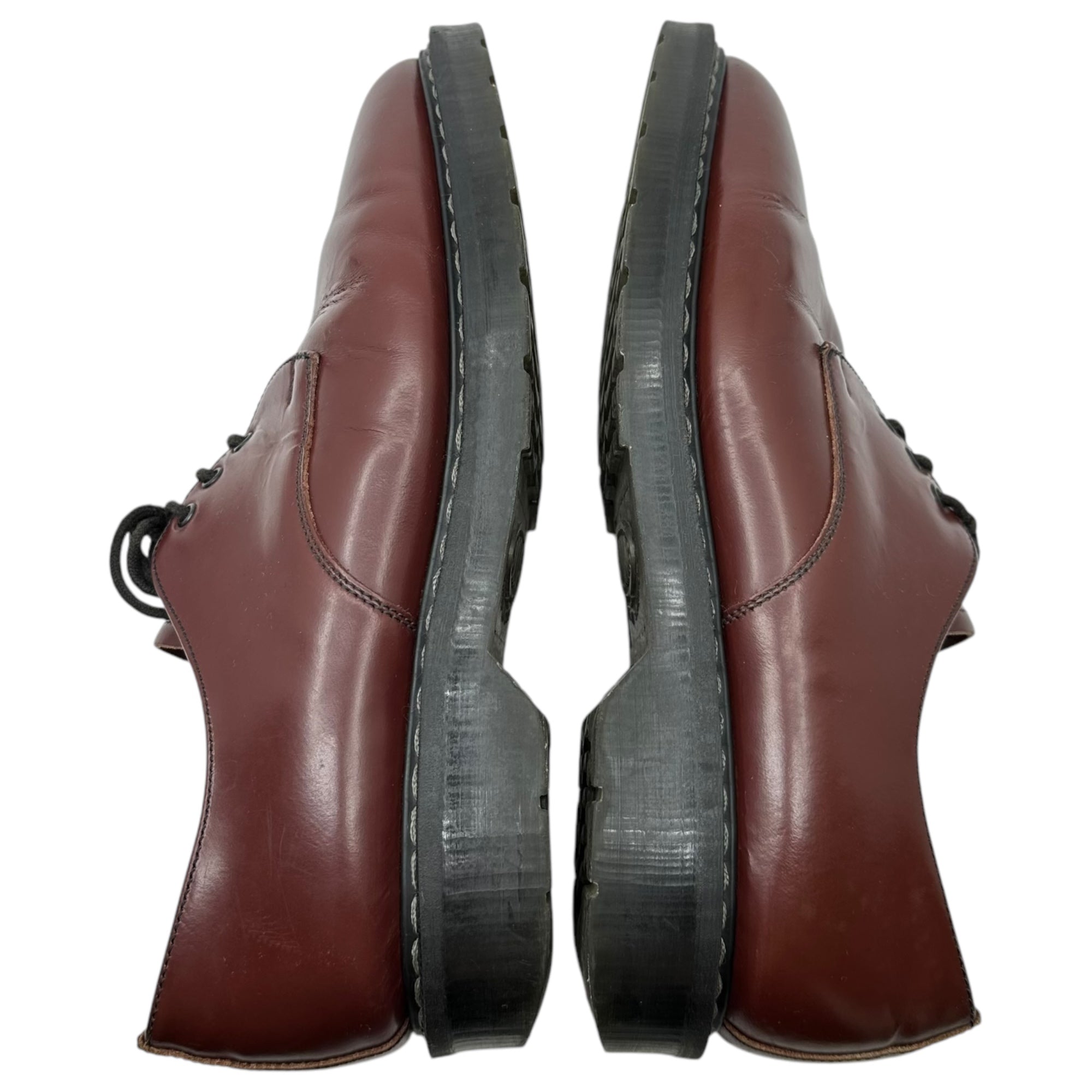 SOLOVAIR(ソロヴェアー) England made Oxblood Hi-Shine Gibson Shoe オックスフォード ハイシャイン レザー ギブソン シューズ 995 8(27cm程度) ブラウン 3 Eye 3ホール レザー 2488