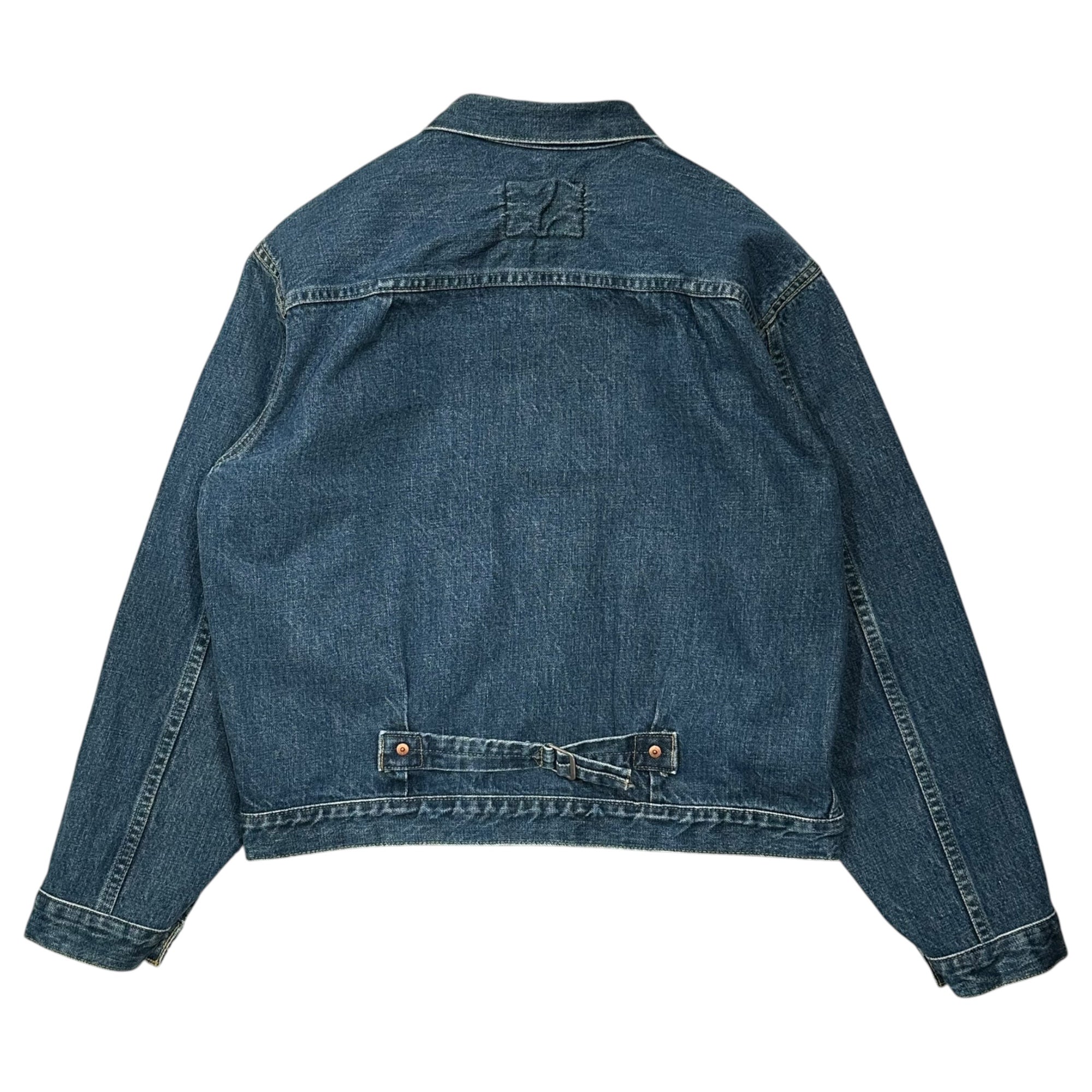 Levi's(リーバイス) 90's 1st WW2 71506 XX 大戦モデル 復刻 デニム ジャケット 71506 XX 40 インディゴ 1993年製造 90年代 日本製 ヴィンテージ
