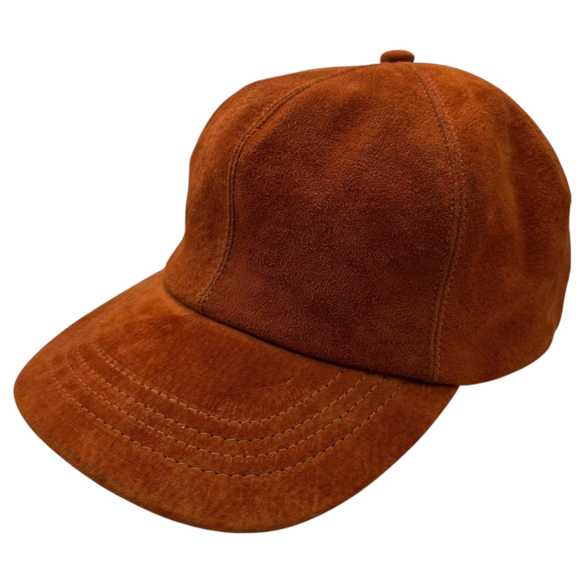 L.L.BEAN(エルエルビーン) 80's USA made Suede Leather Cap