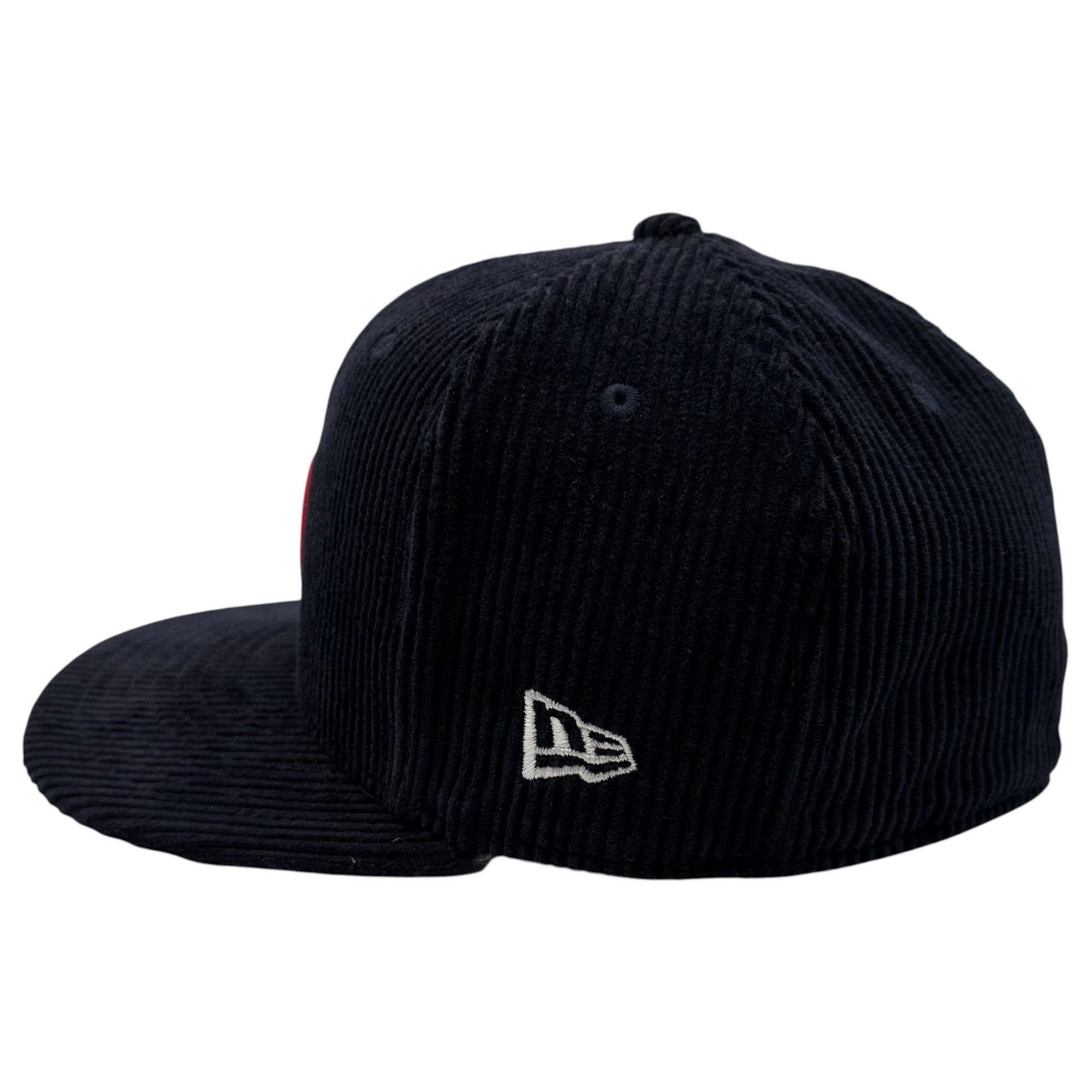 New Era × STANDARD CALIFORNIA(ニューエラ×スタンダードカリフォルニア) 59FIFTY Corduroy Logo Cap コーデュロイ ロゴ キャップ 7 1/4 ネイビー