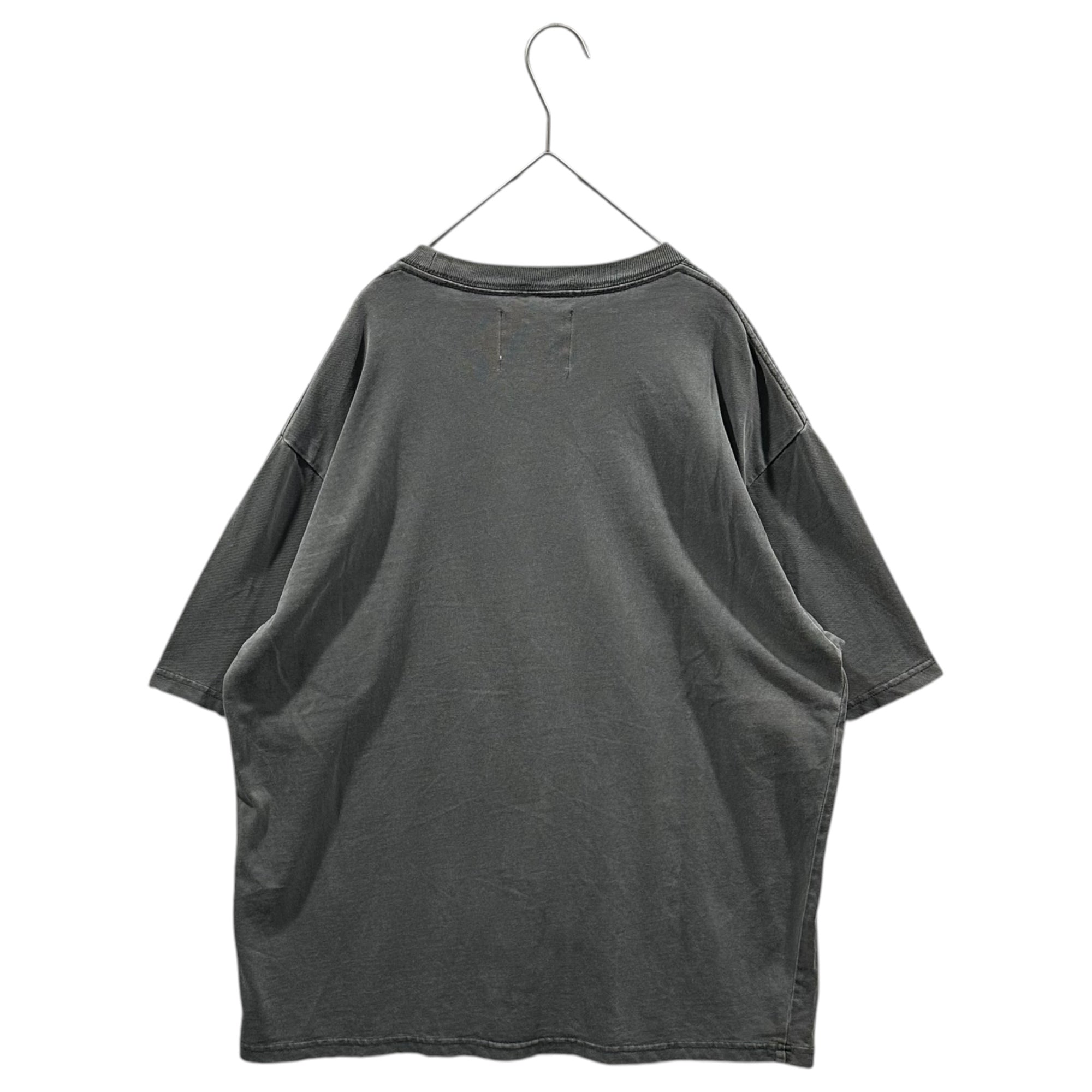 ROUND TWO×2G (ラウンドツー×2G) 2021SS LOGO TEE ロゴ 半袖 Tシャツ 212-75240 M グレー×レッド×ブルー ショーンウェザースプーン デザイン