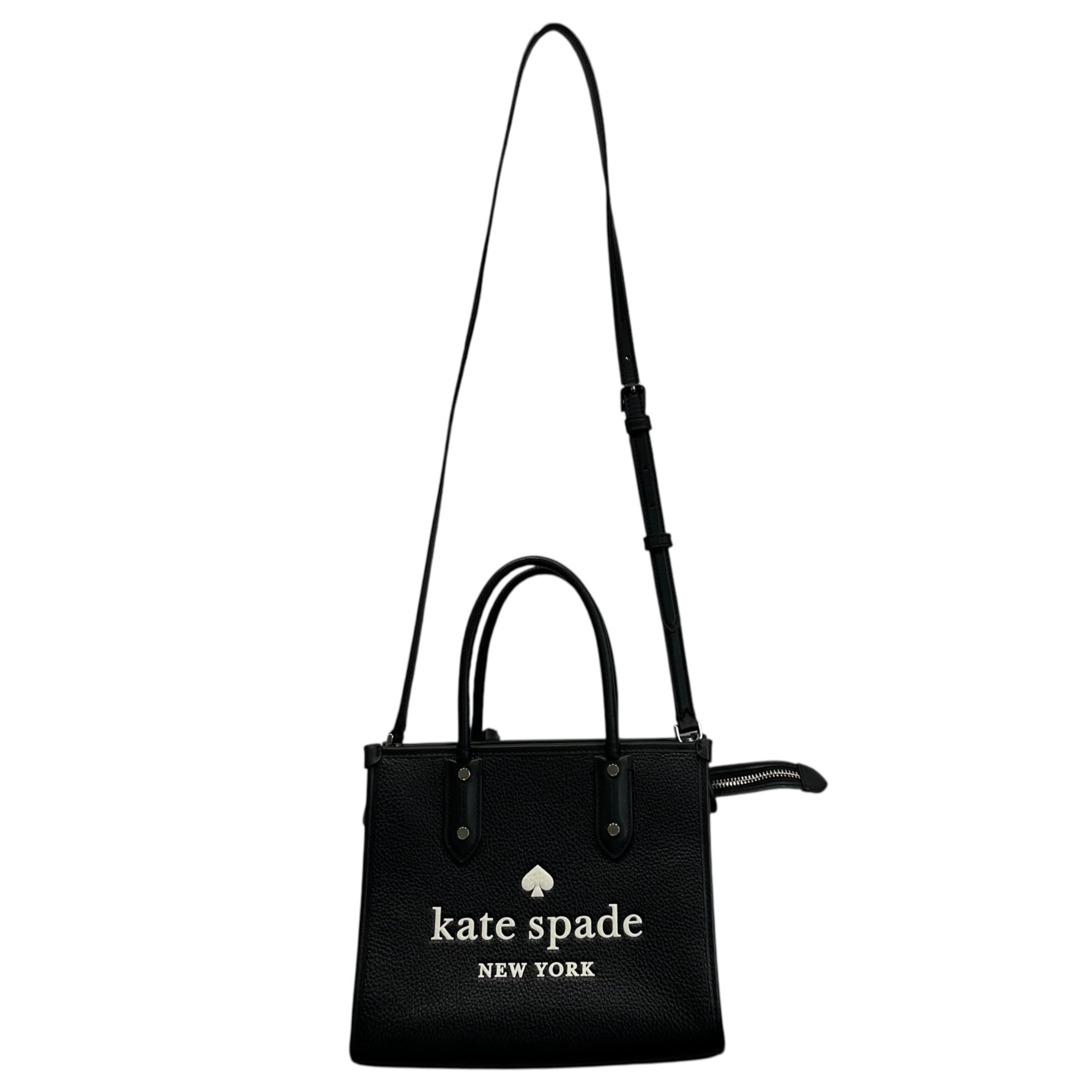 kate spade(ケイトスペード) Crossbody 2-Way Shoulder Bag 斜め掛け 2WAY　ショルダー バッグ ブラック×ホワイト