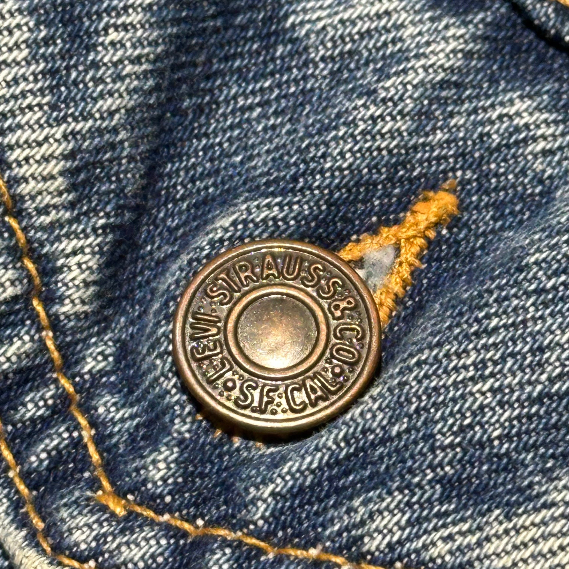Levi's(リーバイス) 90's 70507 USA made Denim Trucker Jacket デニム トラッカー ジャケット 70507-0389 M ライトインディゴ USA製 ヴィンテージ 古着
