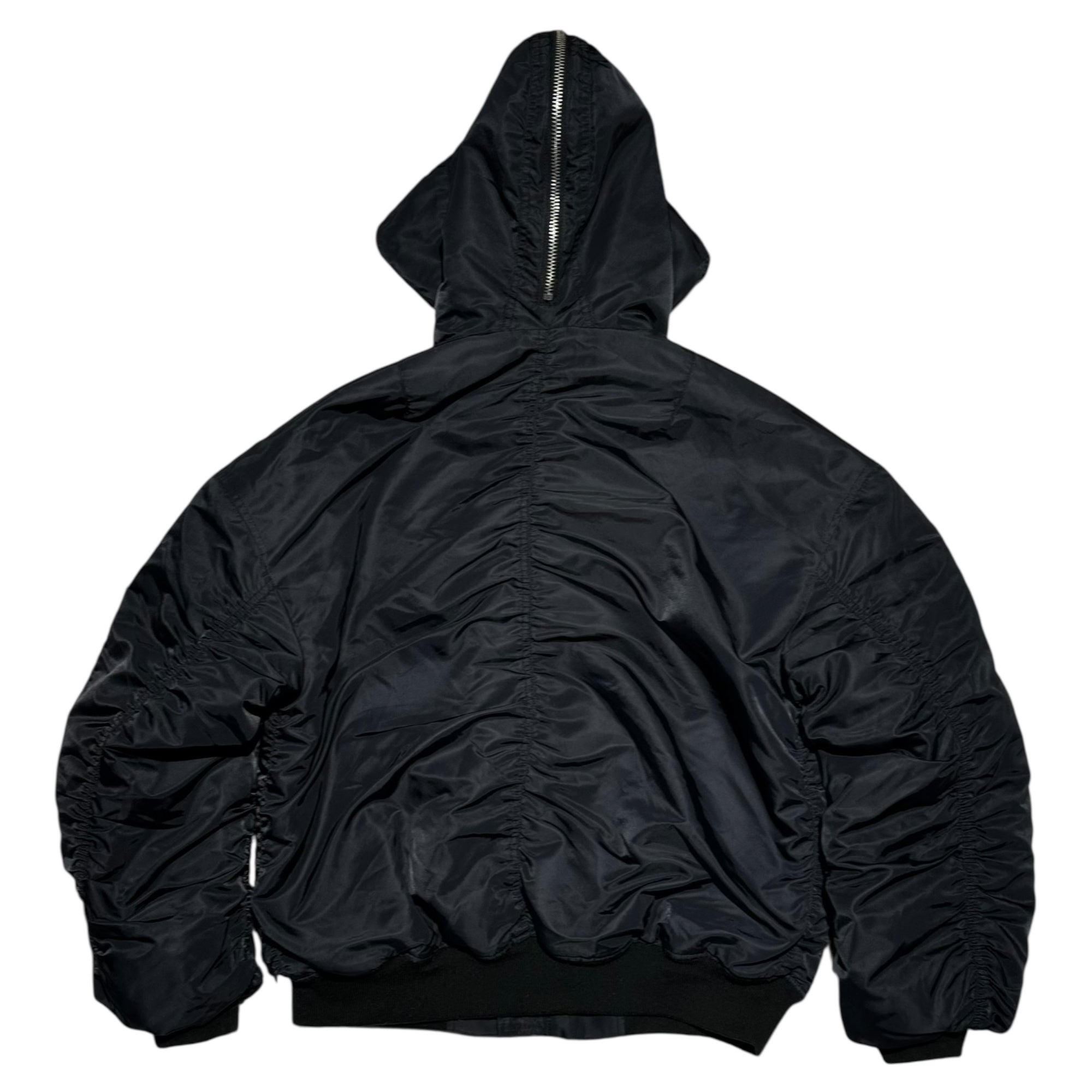 EMODA(エモダ) N2B フェイクファーフーディーヘビーMA-1 041860250601 FREE ブラック フライト ミリタリー ジャケット