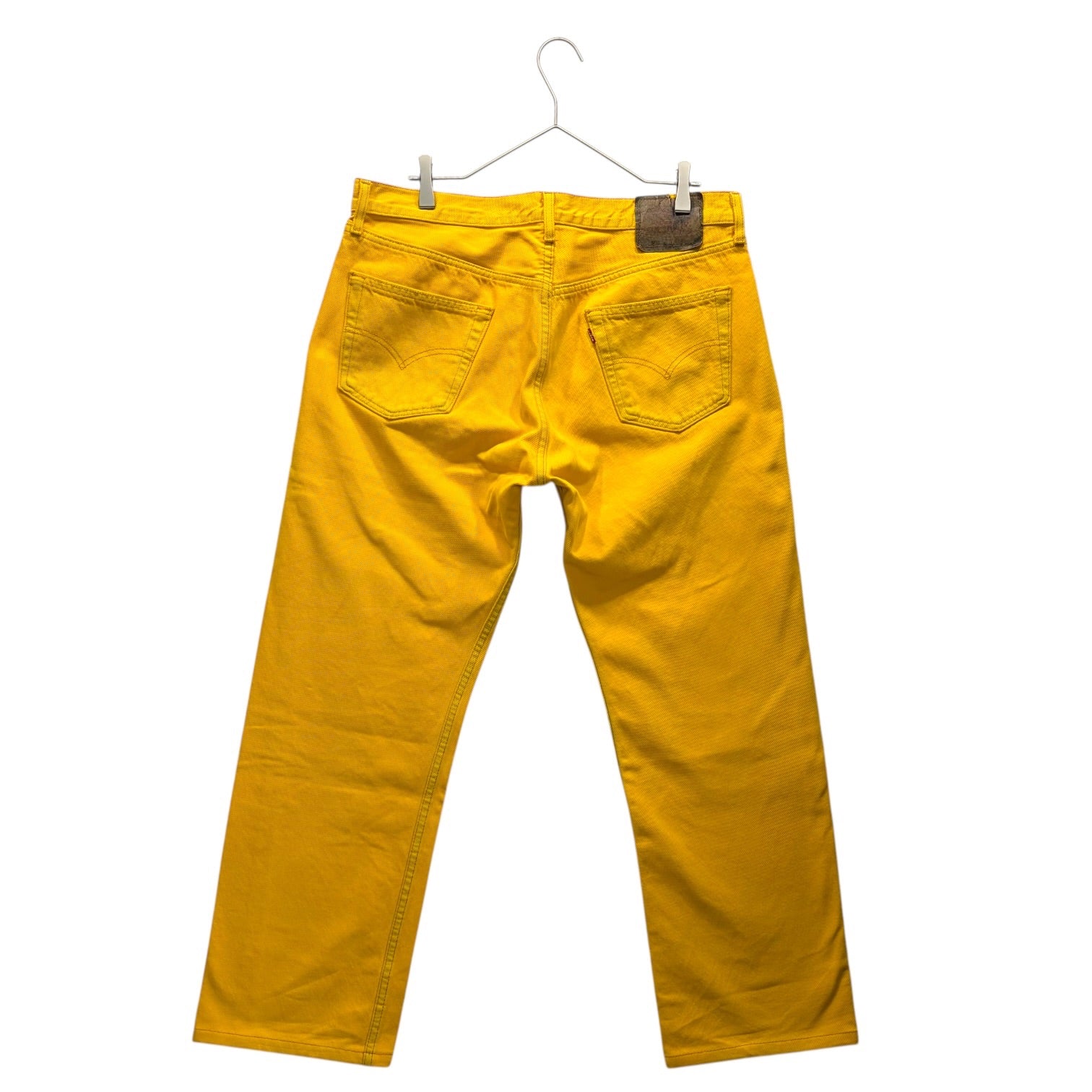 Levi's(リーバイス) 90's Post-dyed Yellow Color Denim Pants 後染め イエロー カラー デニムパンツ W36 イエロー