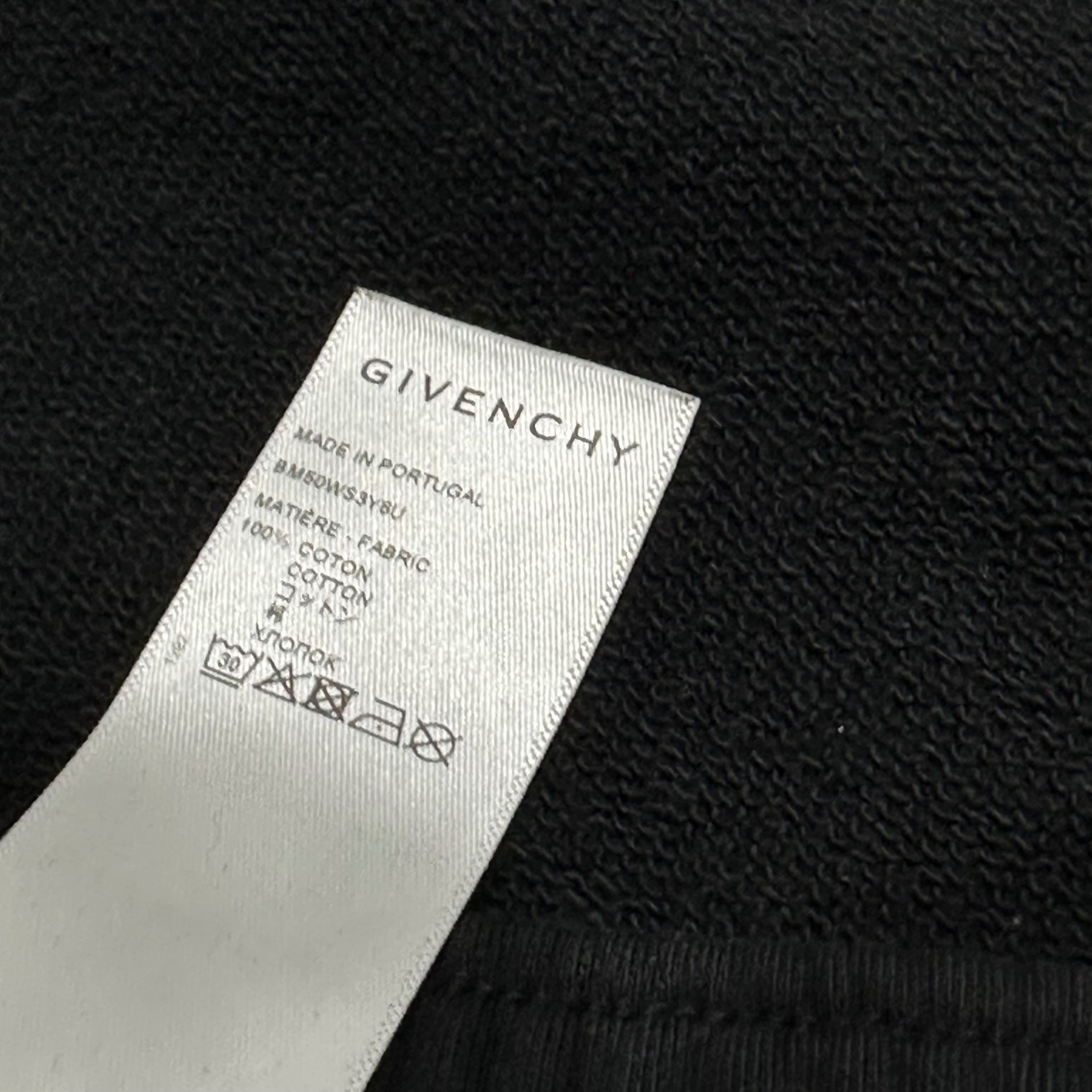 GIVENCHY(ジバンシィ) 2021AW Graphic Print Sweatpants グラフィック プリント スウェット パンツ BM50WS3Y6U L ブラック
