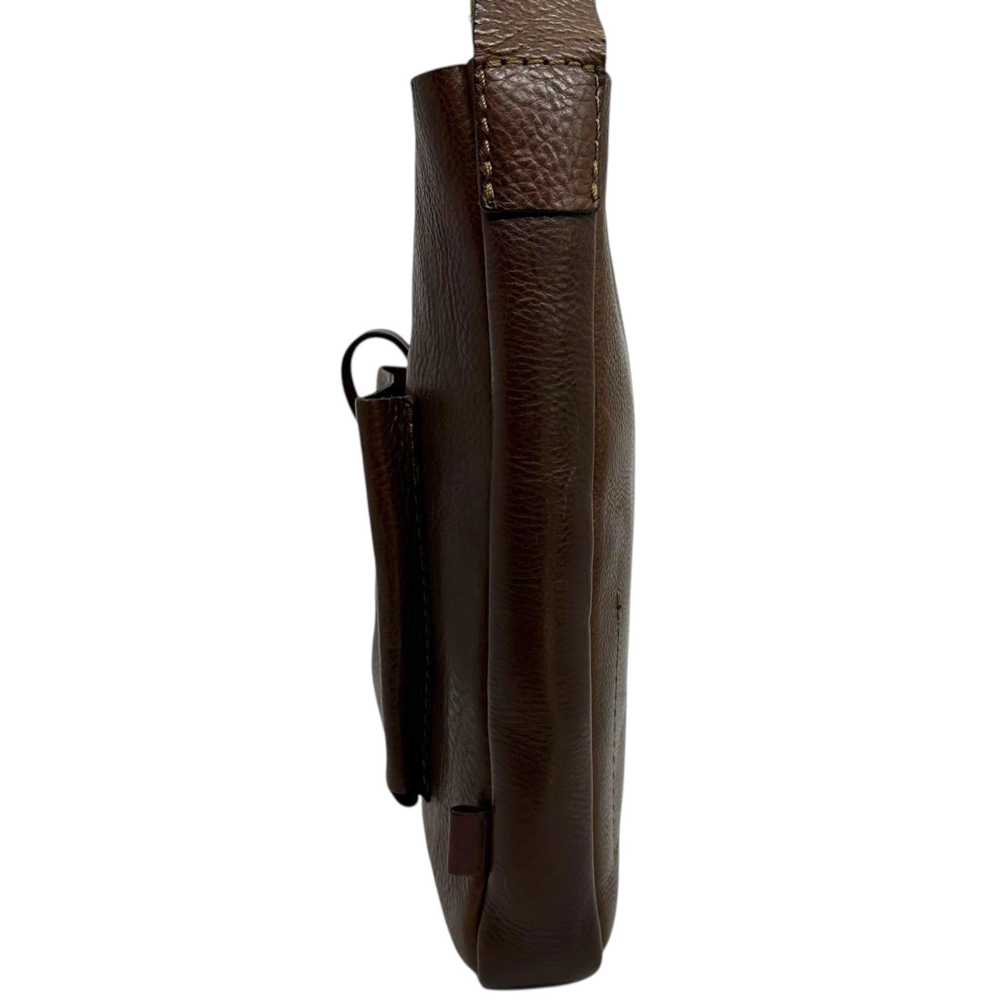 HERZ(ヘルツ) Leather Shoulder Bag レザー ショルダー バッグ ブラウン