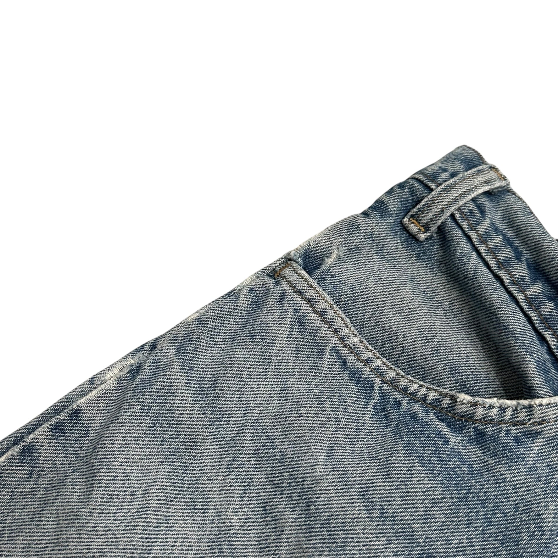Levi's(リーバイス) 646 70’s~80's Orange tab flared denim pants ボタン裏8 42TALON オレンジタブ フレア デニム パンツ  表記消(L程度) ライトインディゴ