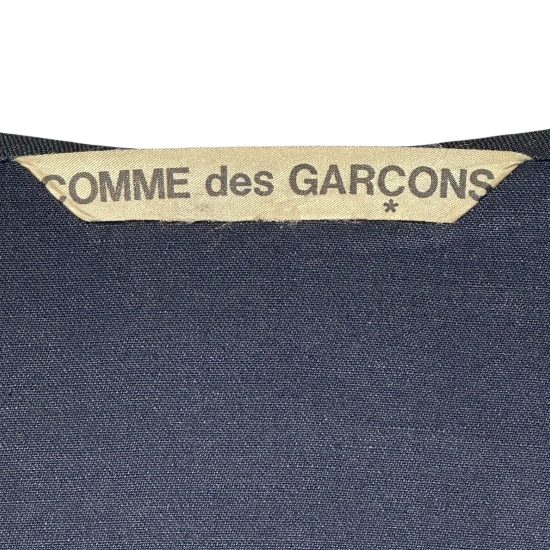 COMME des GARCONS(コムデギャルソン) 80's Kimono Sleeve Crew Neck Knit Top 80年代 着物 スリーブ クルーネック カットソー GB-020300 1(FREE) ネイビー 川久保玲 本人期