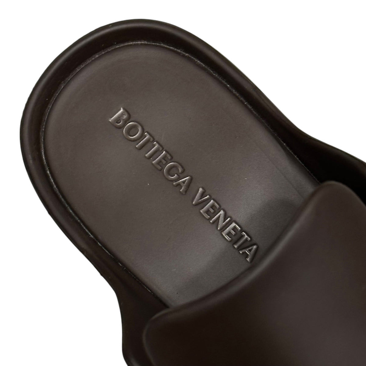 BOTTEGA VENETA(ボッテガヴェネタ) Rubber Flash Clog Sandals ラバー フラッシュ クロッグ サンダル 43 ブラウン