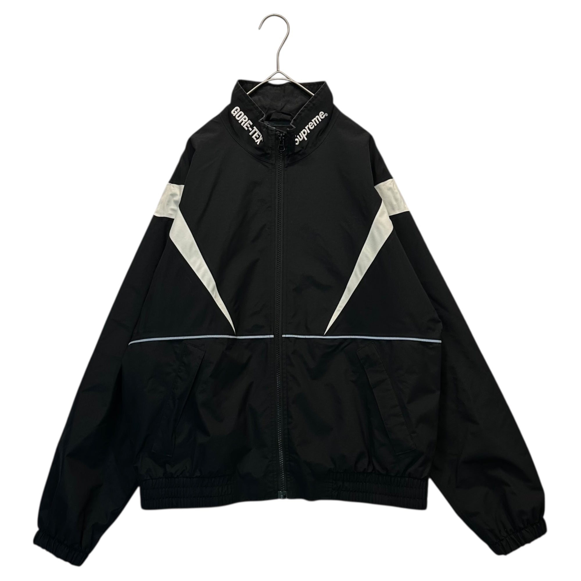 SUPREME(シュプリーム) 19SS GORE-TEX Court Jacket ゴアテックス コート ジャケット  S ブラック ロゴ ナイロン トラック