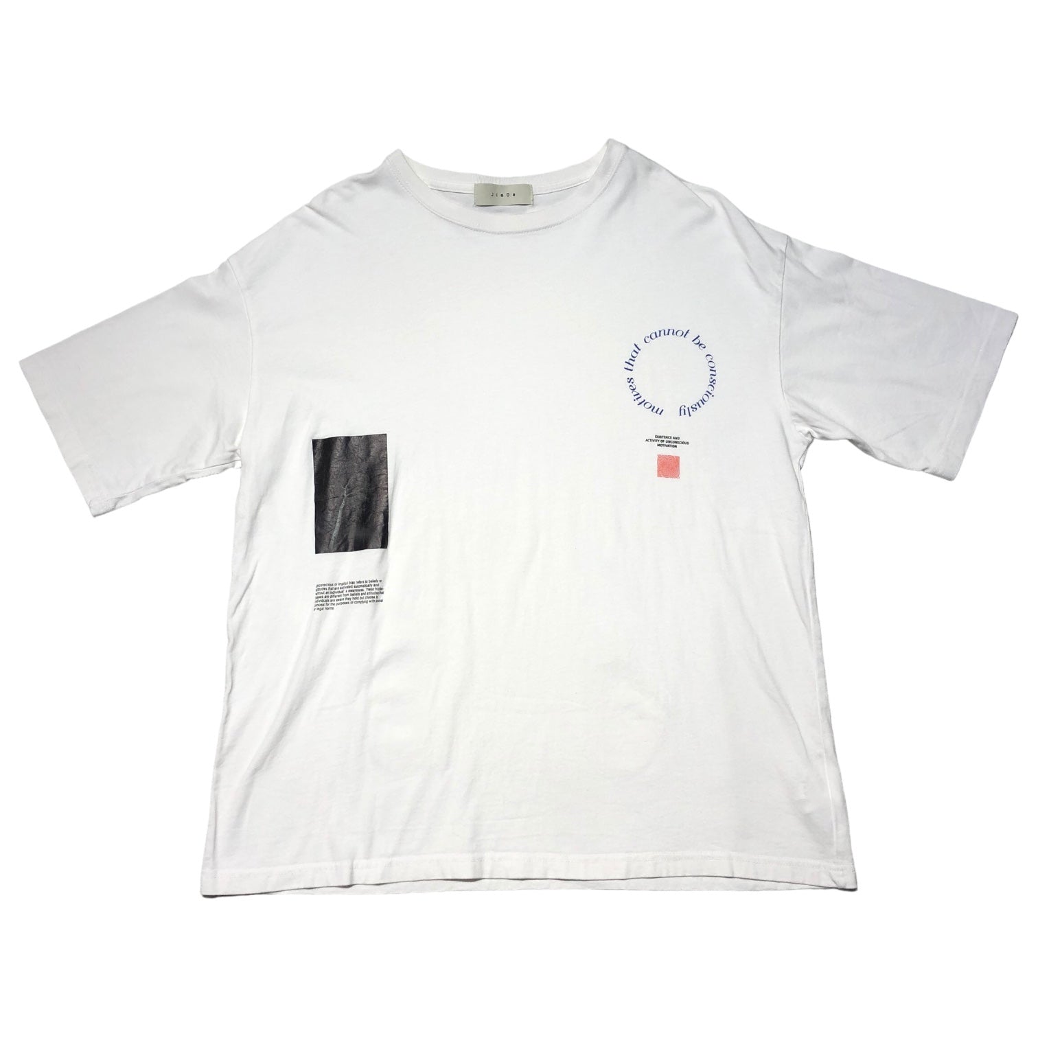 Jieda(ジエダ) 22SS CIRCLE TEE サークル Tシャツ デザイン Jie-22S-CT07-C 2(M程度) ホワイト