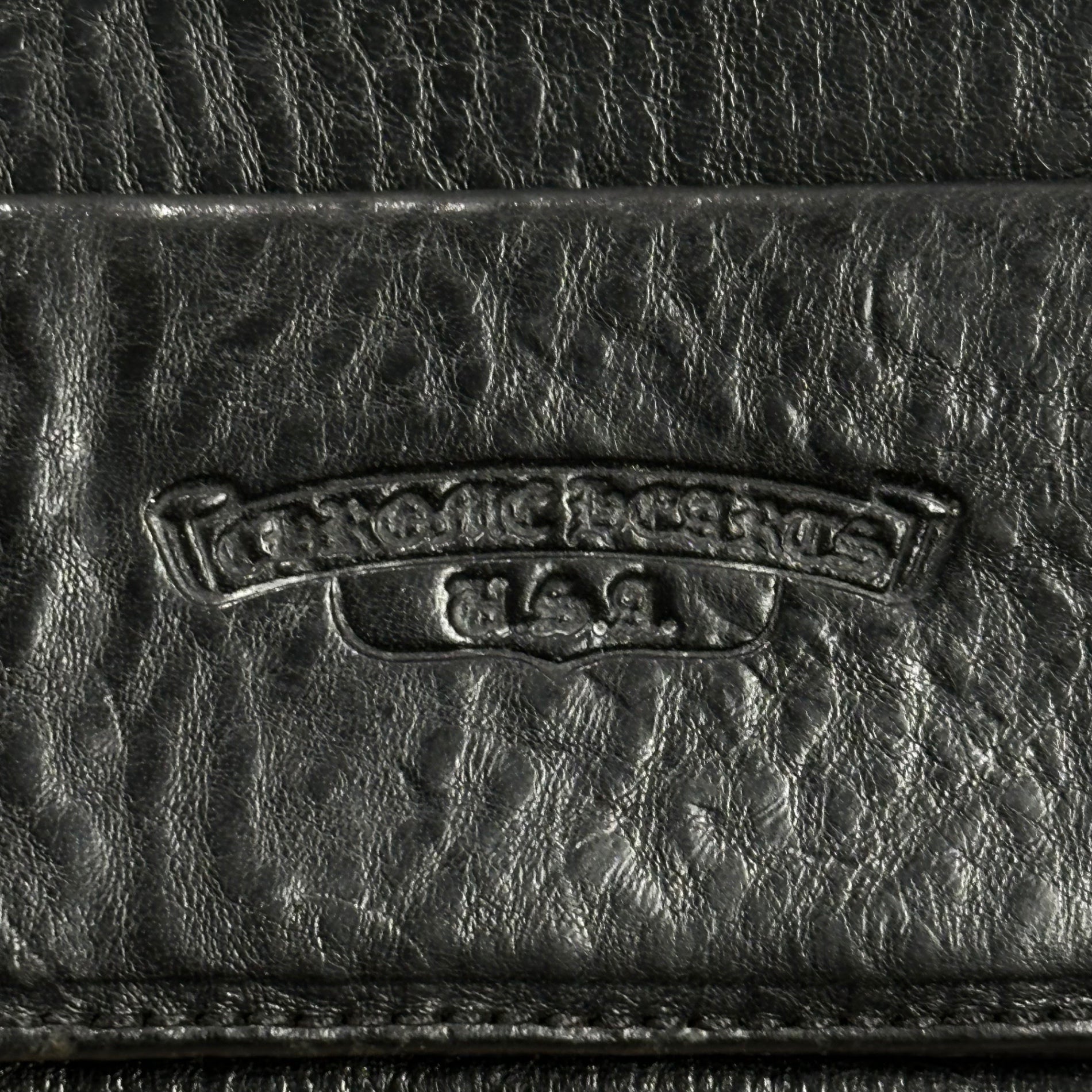 CHROME HEARTS(クロムハーツ) CH Cross Wave Wallet CHクロス ウェーブ ウォレット 財布 ブラック
