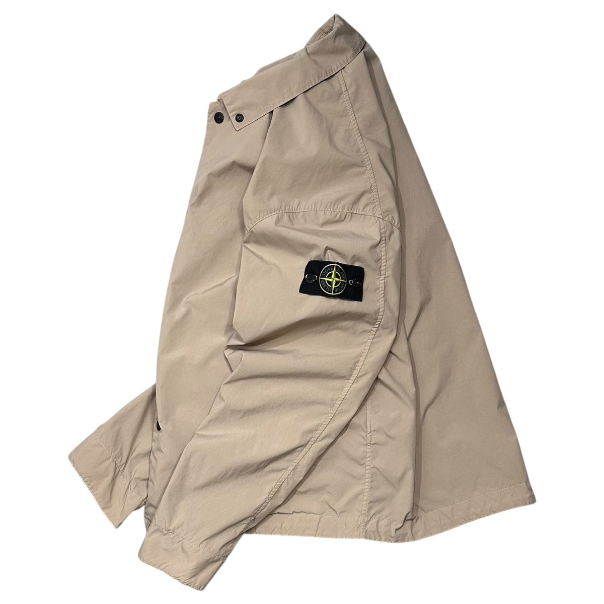 STONE ISLAND(ストーンアイランド) 2025SS LIGHT COMPACT TOUCH POLY-TC Coach Jacket コーチ ジャケット L1S154100041 M ベージュ