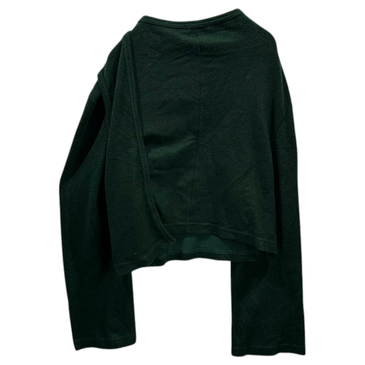 COMME des GARCONS(コムデギャルソン) 1996AW Short-Length Layered Cut-And-Sew ショート レングス 「 重ね 」 カットソー GT-040230 FREE グリーン AD1996 90s アーカイブ