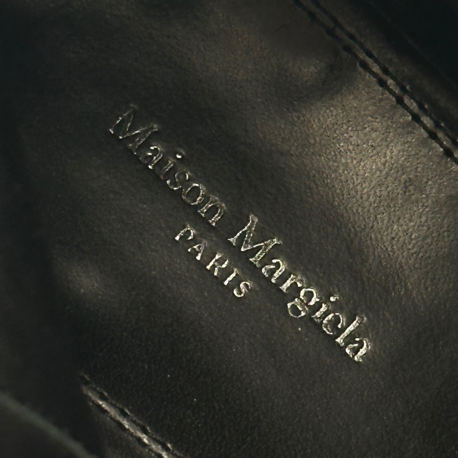 MAISON MARGIELA(メゾンマルジェラ) Velvet Coding Side-Zip Boots ベルベット コーディング サイドジップ ブーツ 39(24.5cm〜25.0cm) ブラック