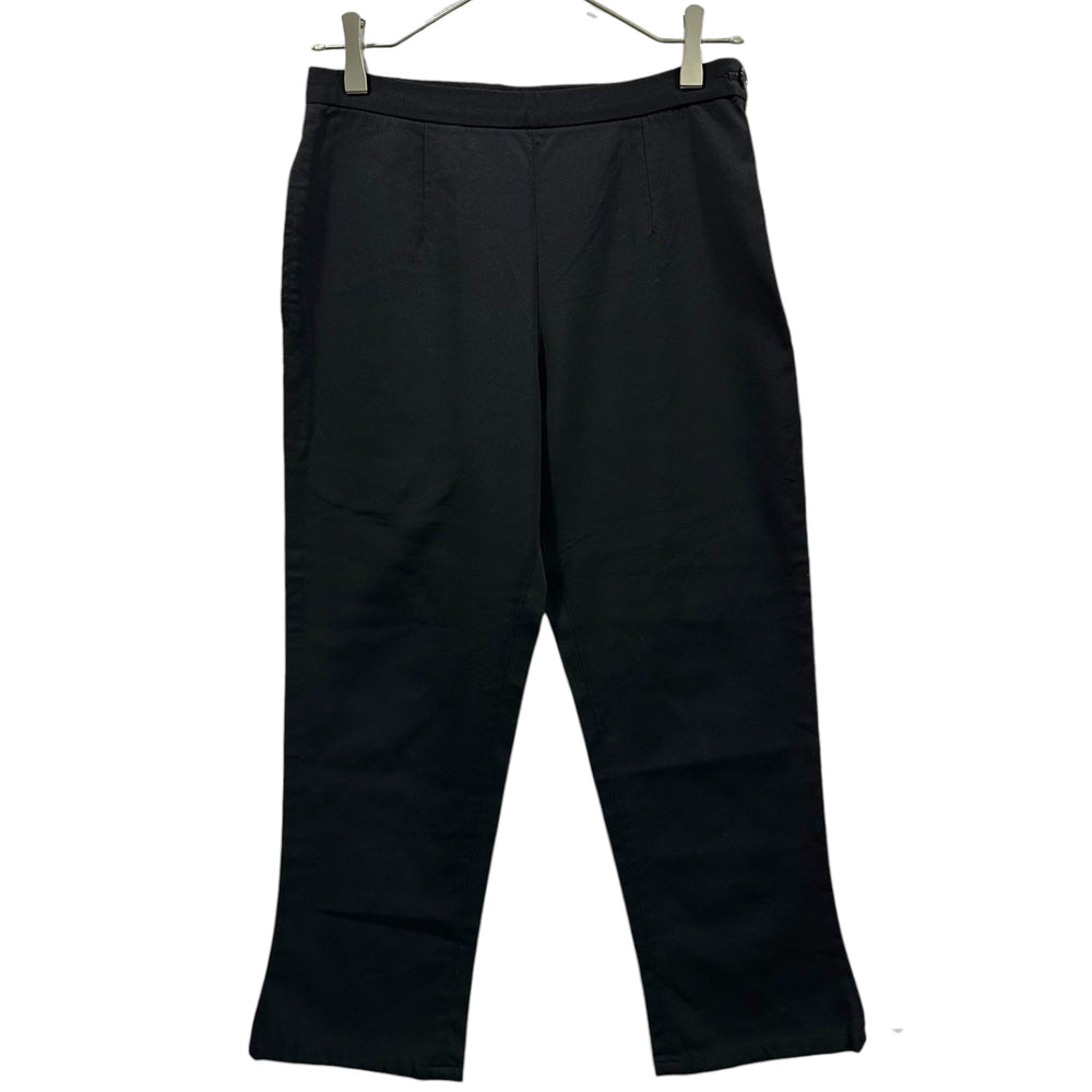 tricot COMME des GARCONS(トリココムデギャルソン) 2001AW Single Pleated Wool Trousers 1タック ウール スラックス TC-P005 S S ブラック AD2001