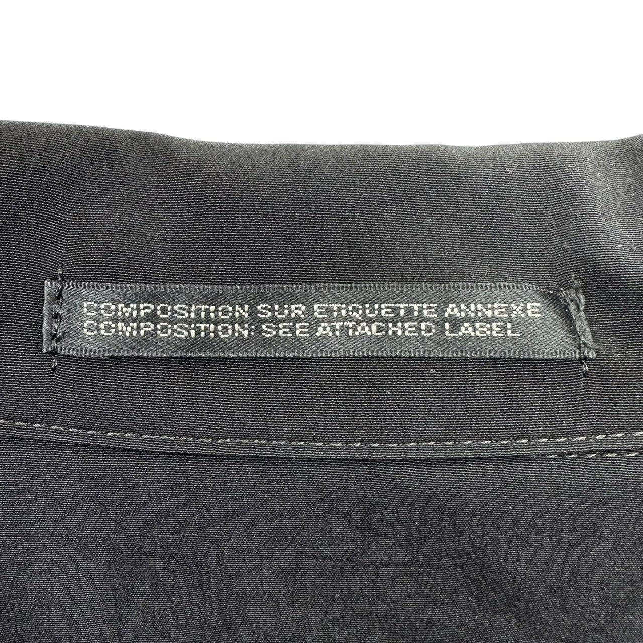 YOHJI YAMAMOTO POUR HOMME(ヨウジヤマモトプールオム) 23SS タキシード シャツ ブルゾン HZ-Y04-500 1(S程度) ブラック