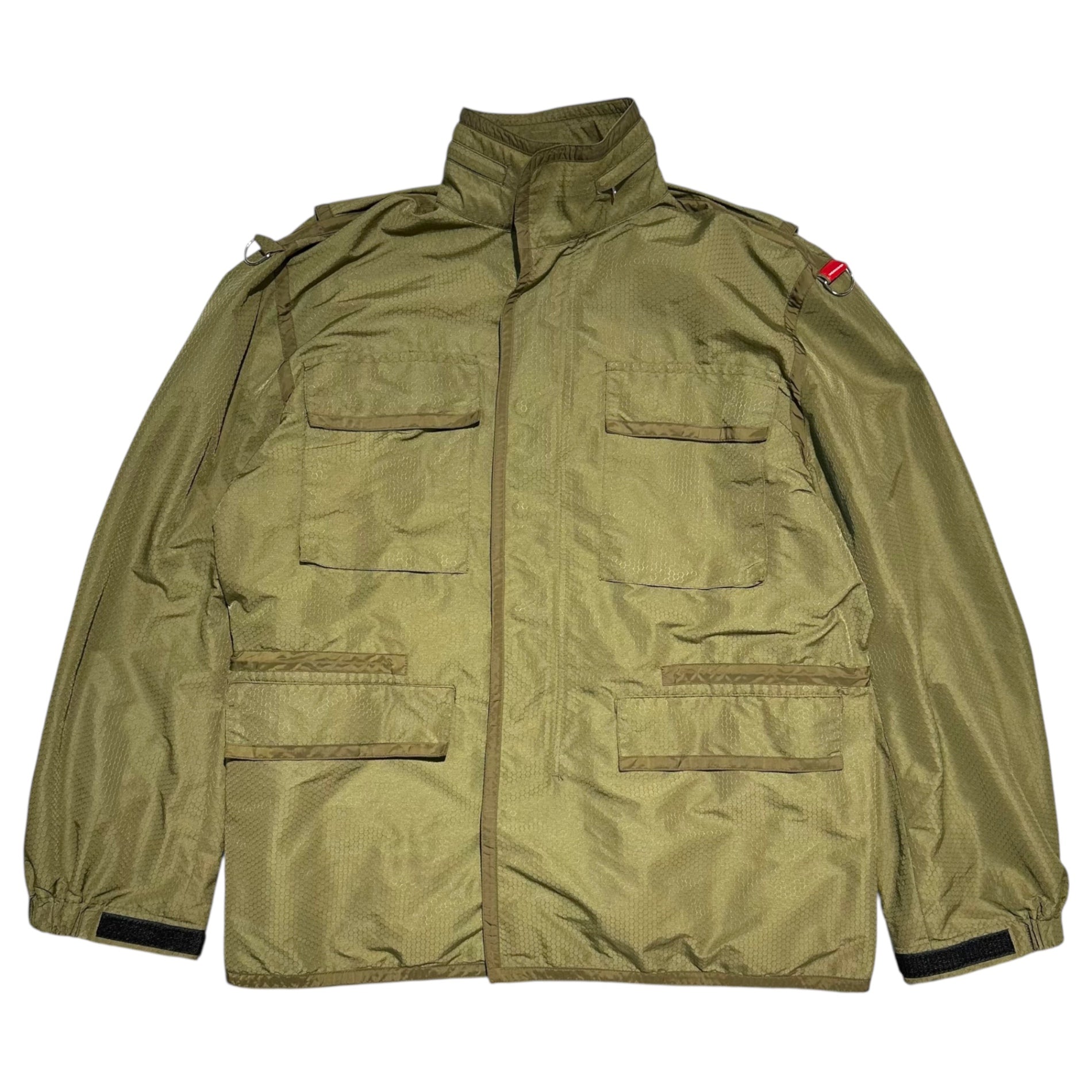 UNDERCOVER(アンダーカバー) 00AW “MELTING POT” gfy Military Nylon Jacket メルティングポット期 ミリタリー ナイロン ジャケット D203 M オリーブ アーカイブ 00s