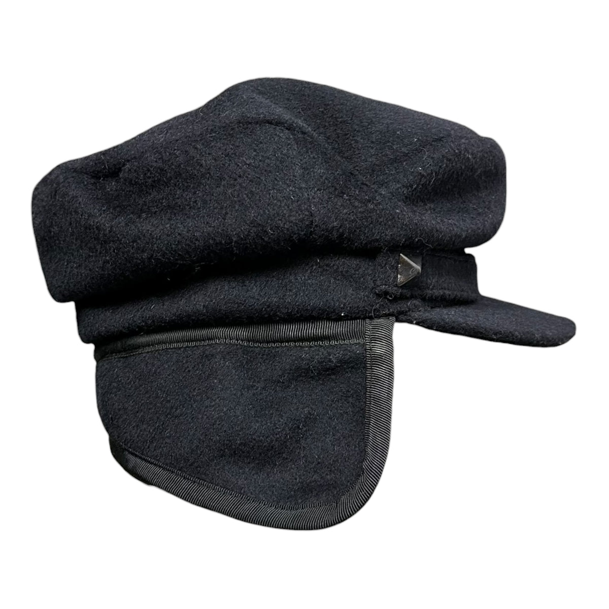 NUMBER (N)INE(ナンバーナイン) Wool Body Flight Cap ウール ボディ フライト キャップ L ネイビー