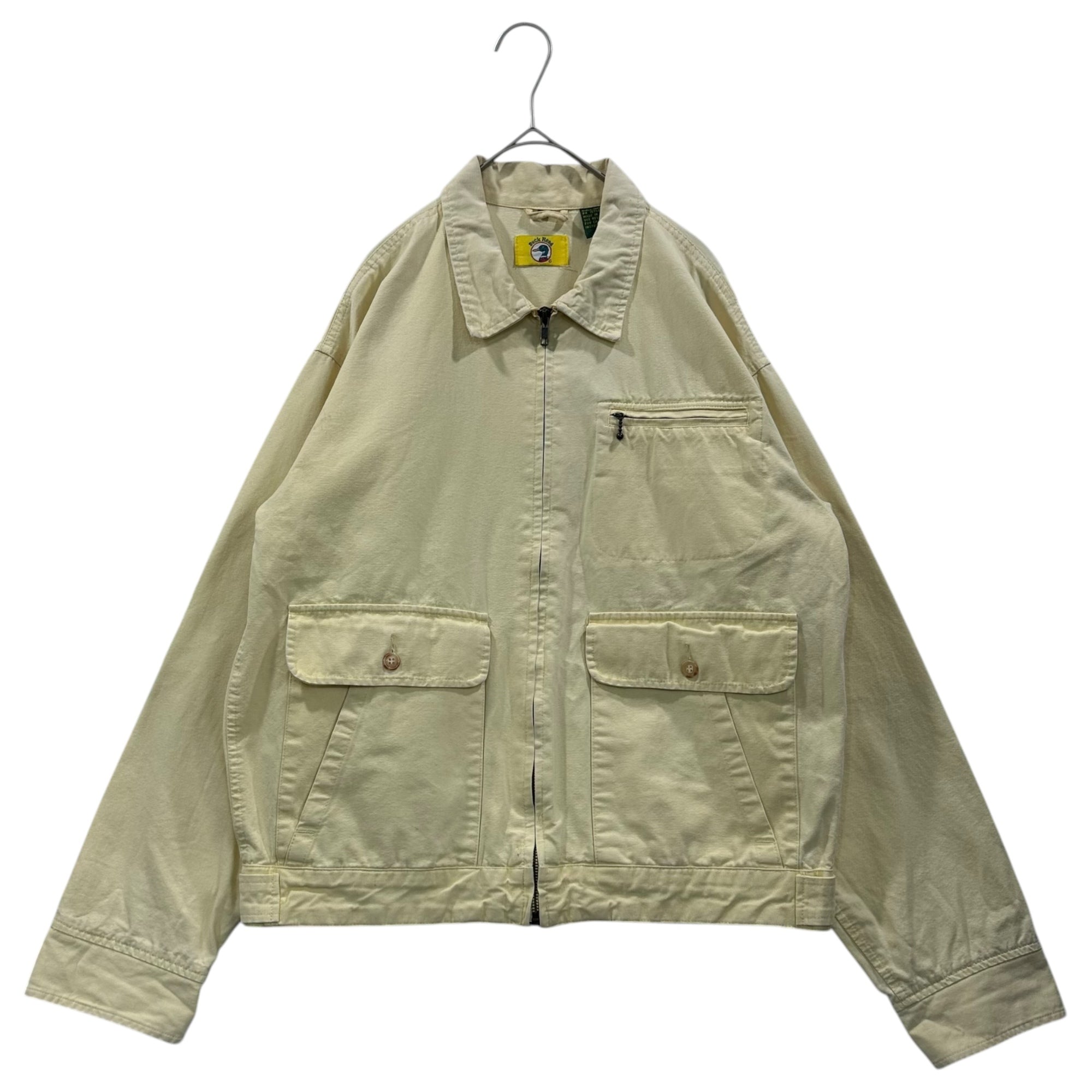 DUCK HEAD(ダックヘッド) Cotton Swing Top Jacket コットン スイングトップ ジャケット M イエロー