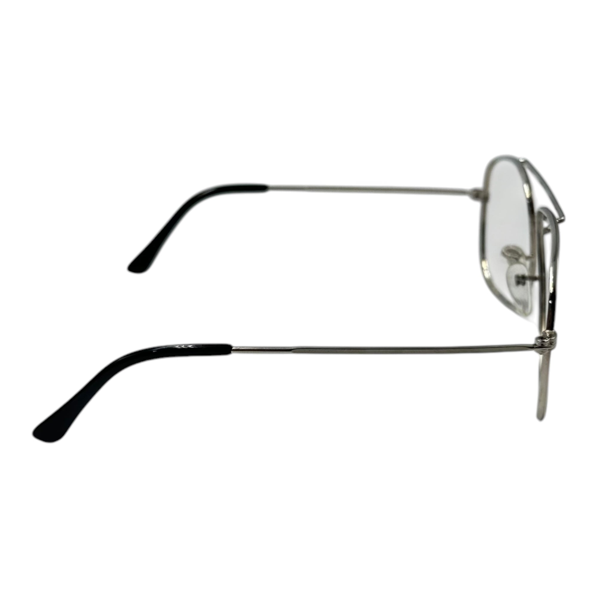 frame france(フレームフランス) 1970's Double bridge aviator sunglasses 2 ブリッジ ティアドロップ フレーム シルバー 70年代 メタル ダブル