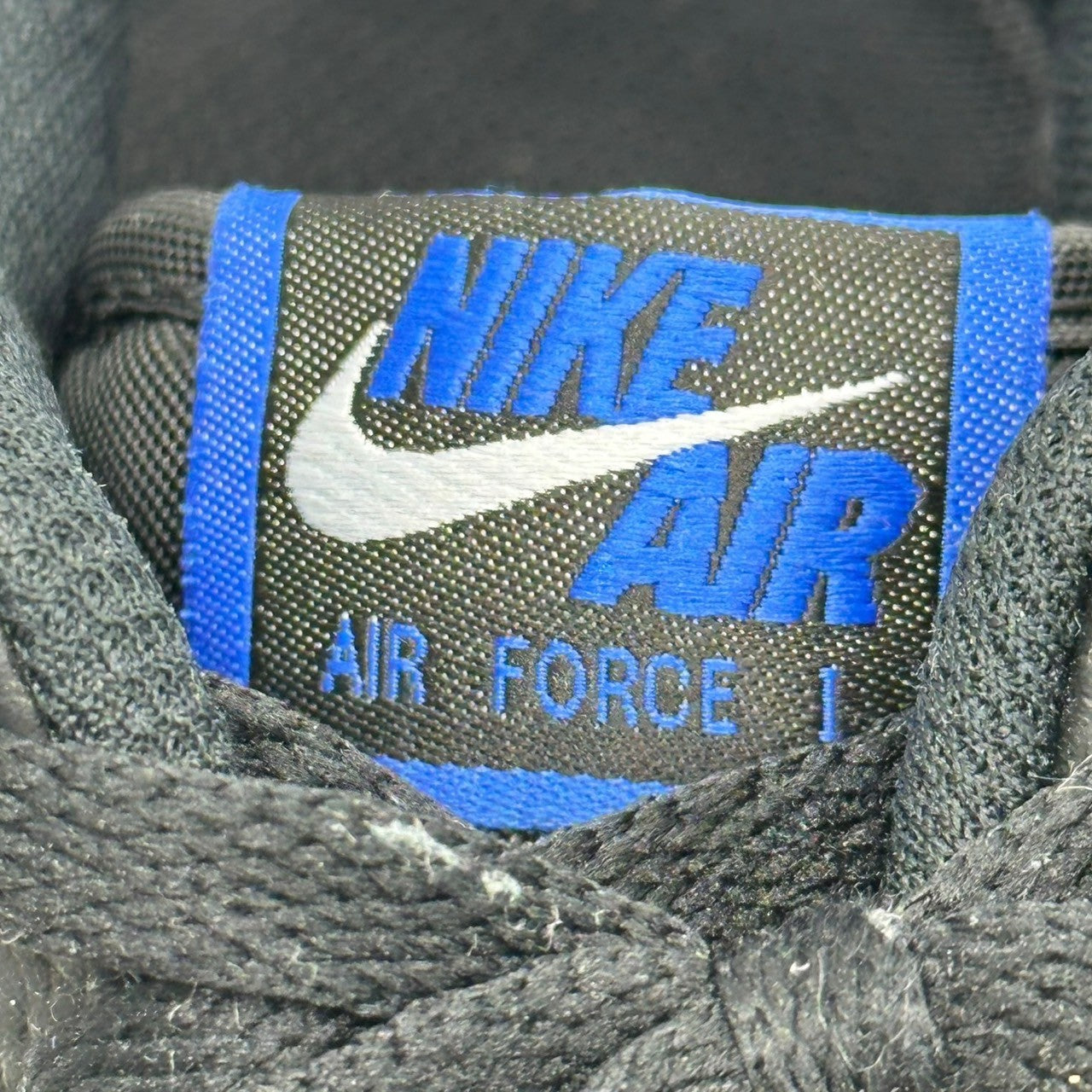NIKE(ナイキ) Air Force 1 Low ”Black Royal Gum” エアフォース 1 ロー ブラック ロイヤル ガム CI0057-001 27cm ブラック×ブルー 国内未発売モデル ローカット スニーカー
